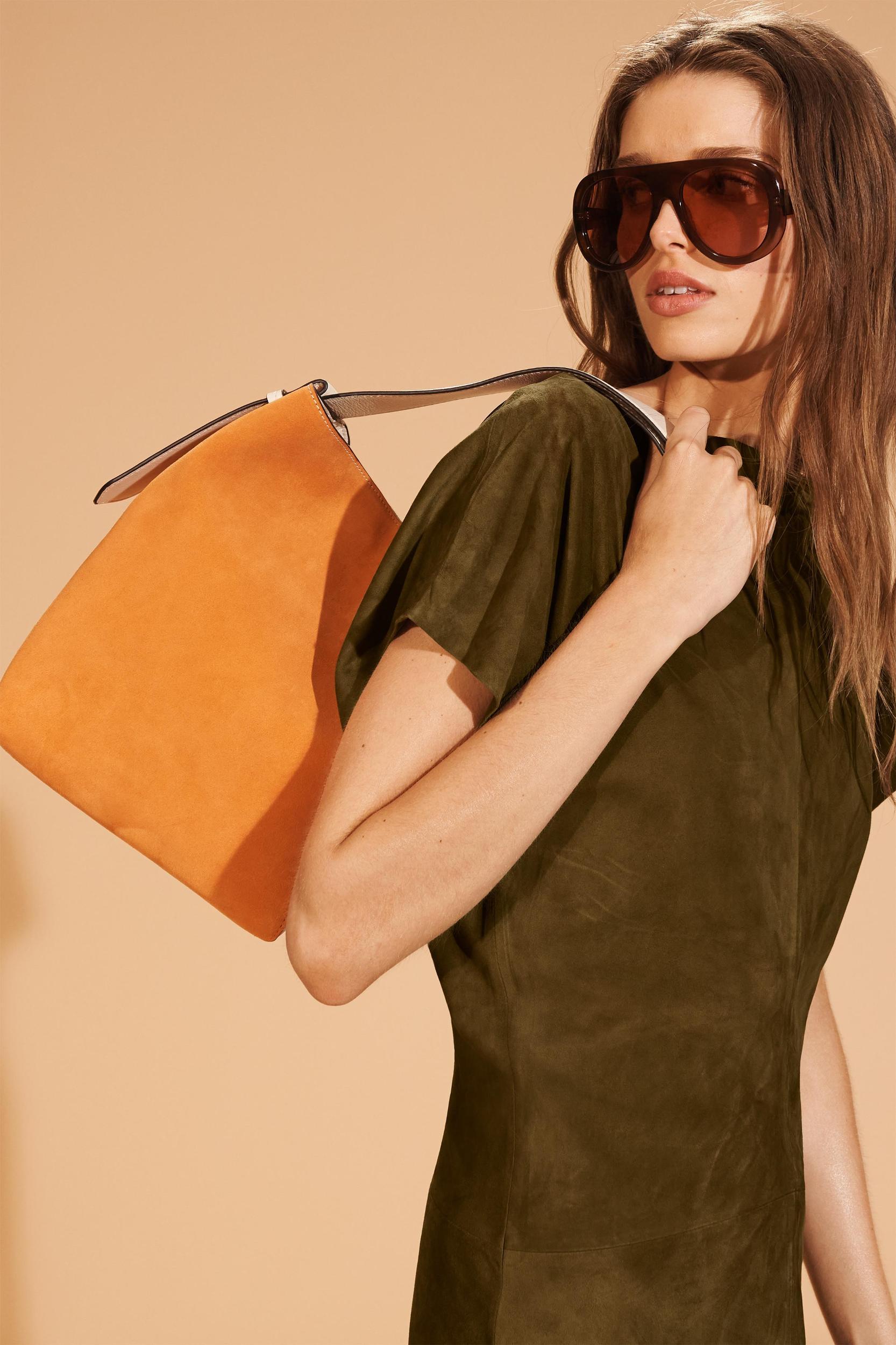 SUEDE SHOPPER BAG LIMITED EDITION Product Image