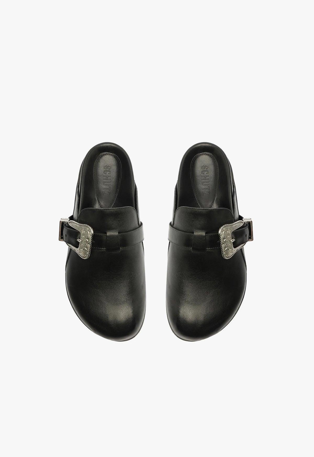 Grace Leather Flat Product Image