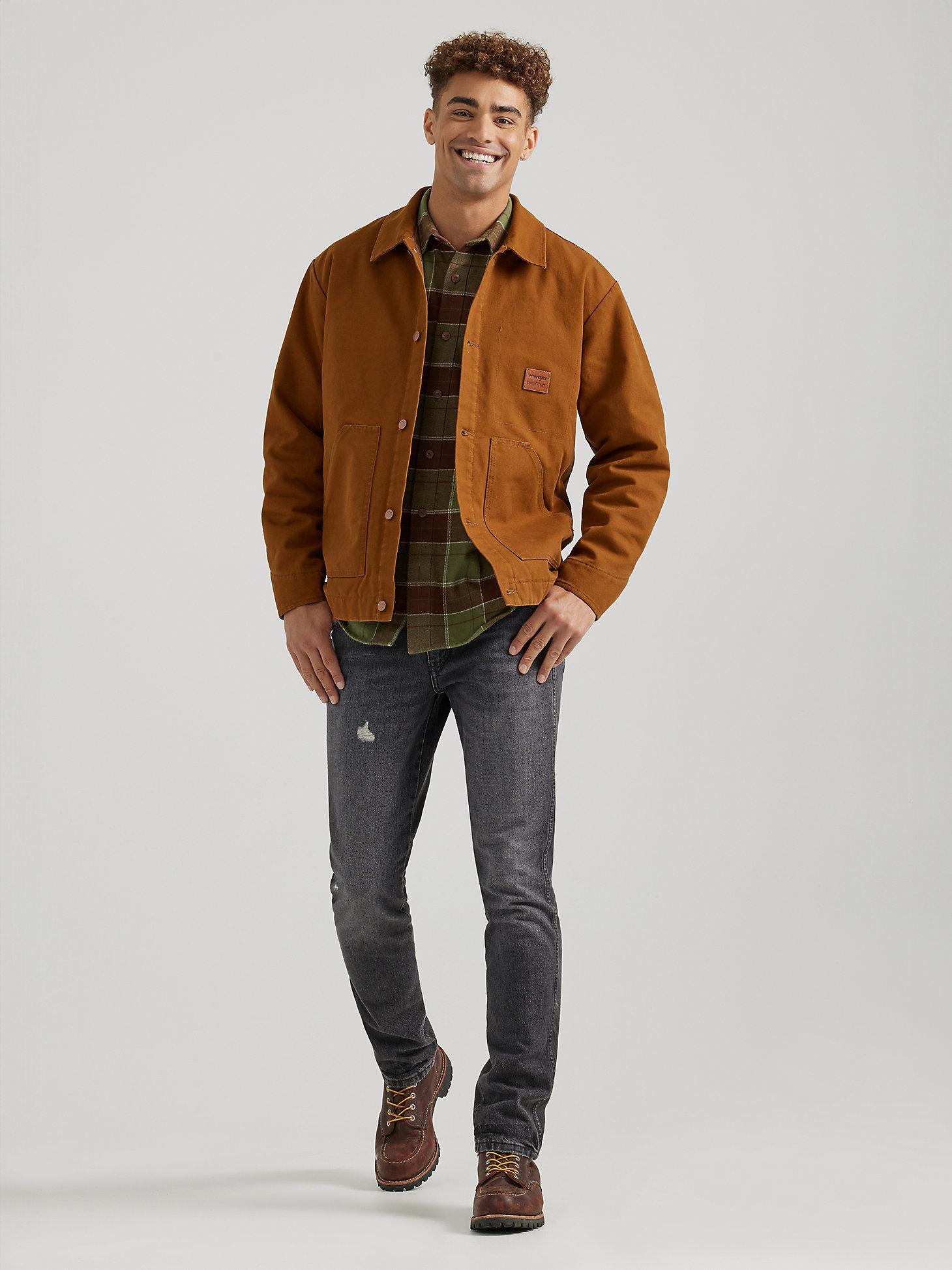 Wrangler x Buffalo Trace™ Men's Distillers Jacket | Men's JACKETS & OUTERWEAR | Wrangler® Product Image