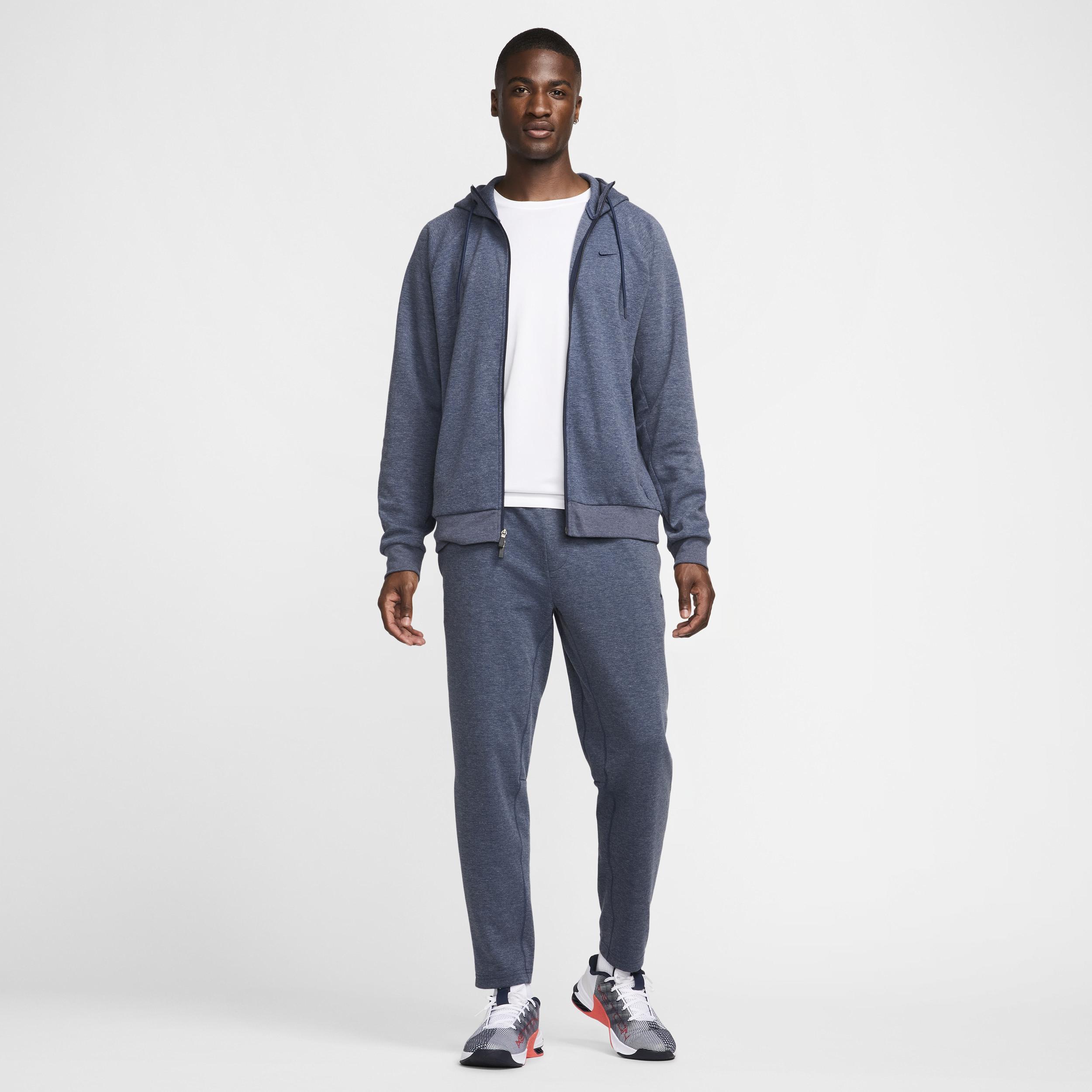 Nike Men's Primary Fleece Dri-FIT UV Full-Zip Performance Hoodie Product Image