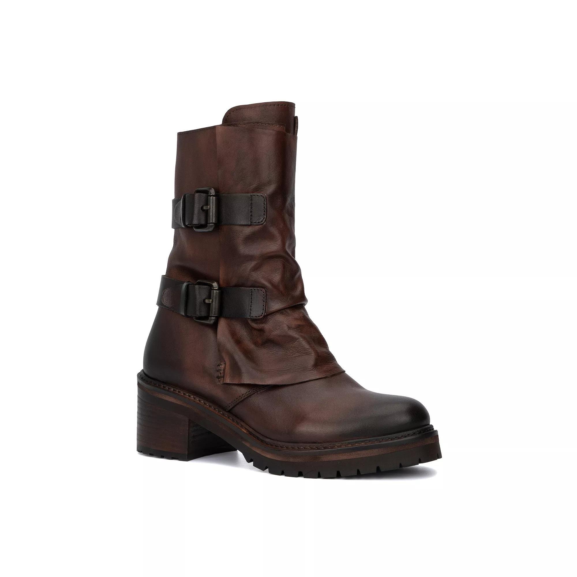 Vintage Foundry Co. Margot Womens Leather Ankle Boots Product Image
