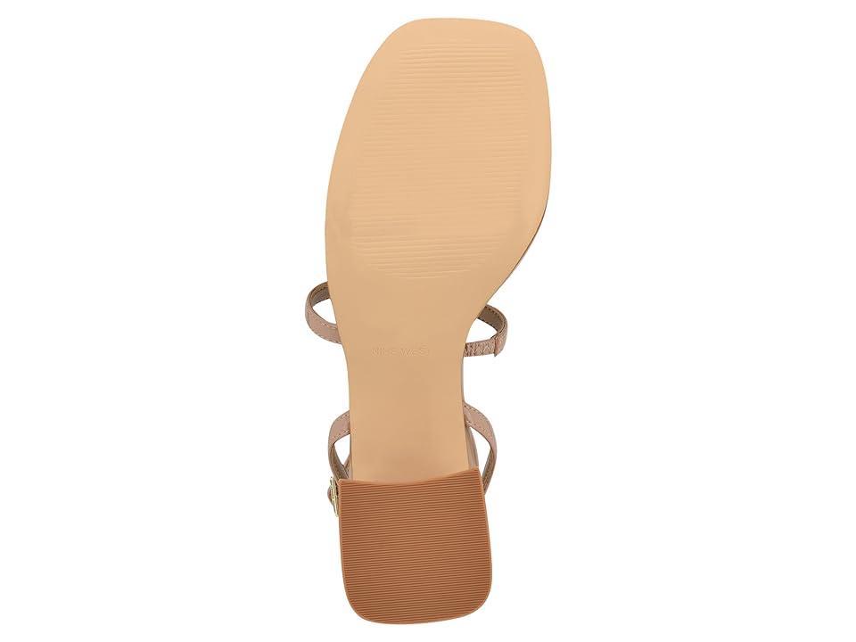 Nine West Womens Flame Square Toe Strappy Dress Sandals Product Image