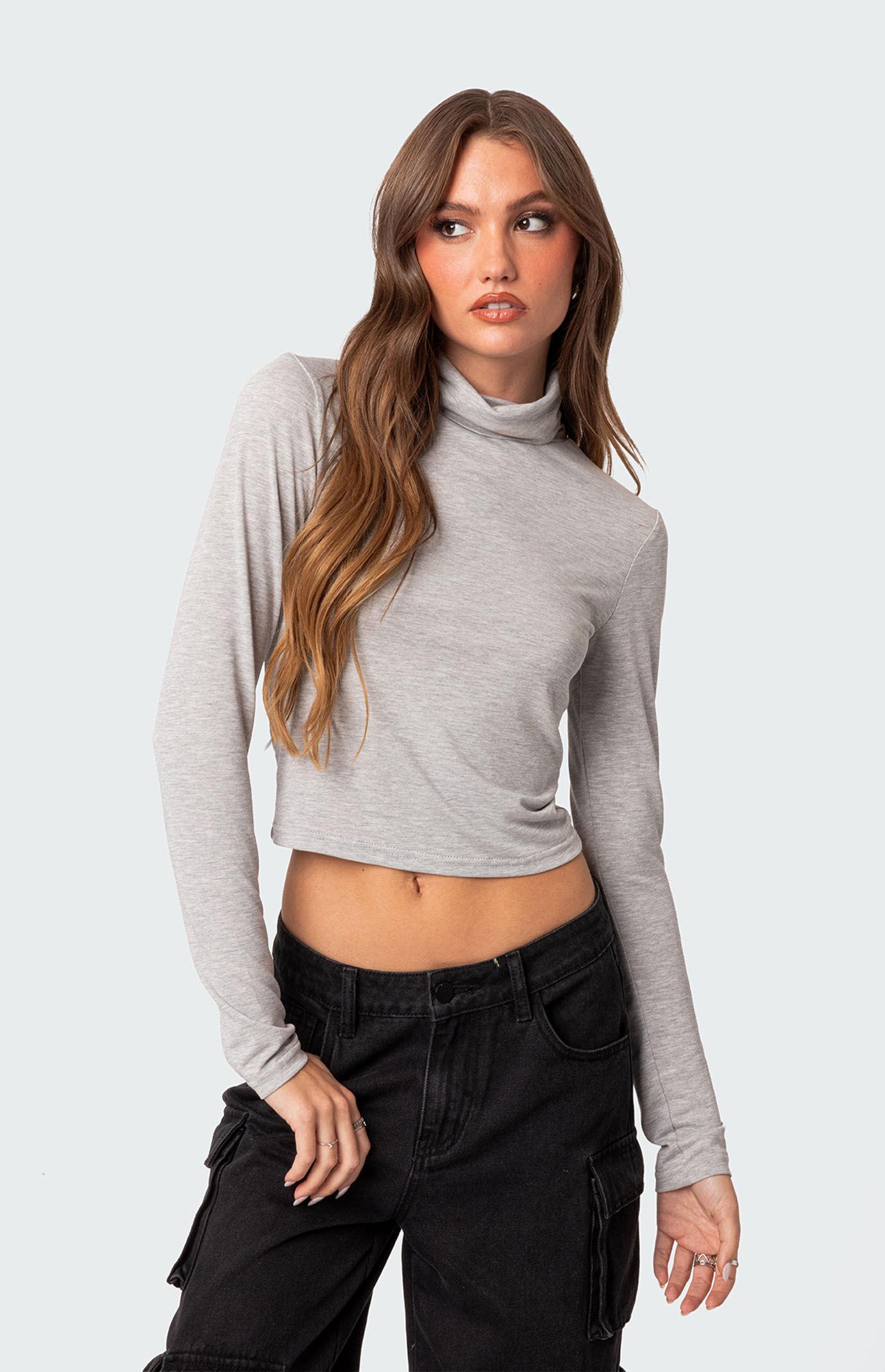 Edikted Women's Honor Turtle Neck Top Product Image