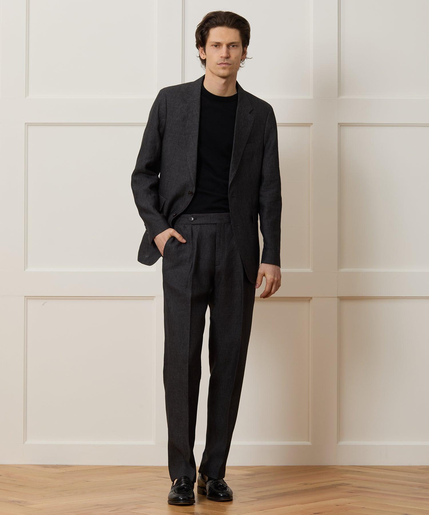 Italian Linen Classic Sutton Suit Product Image