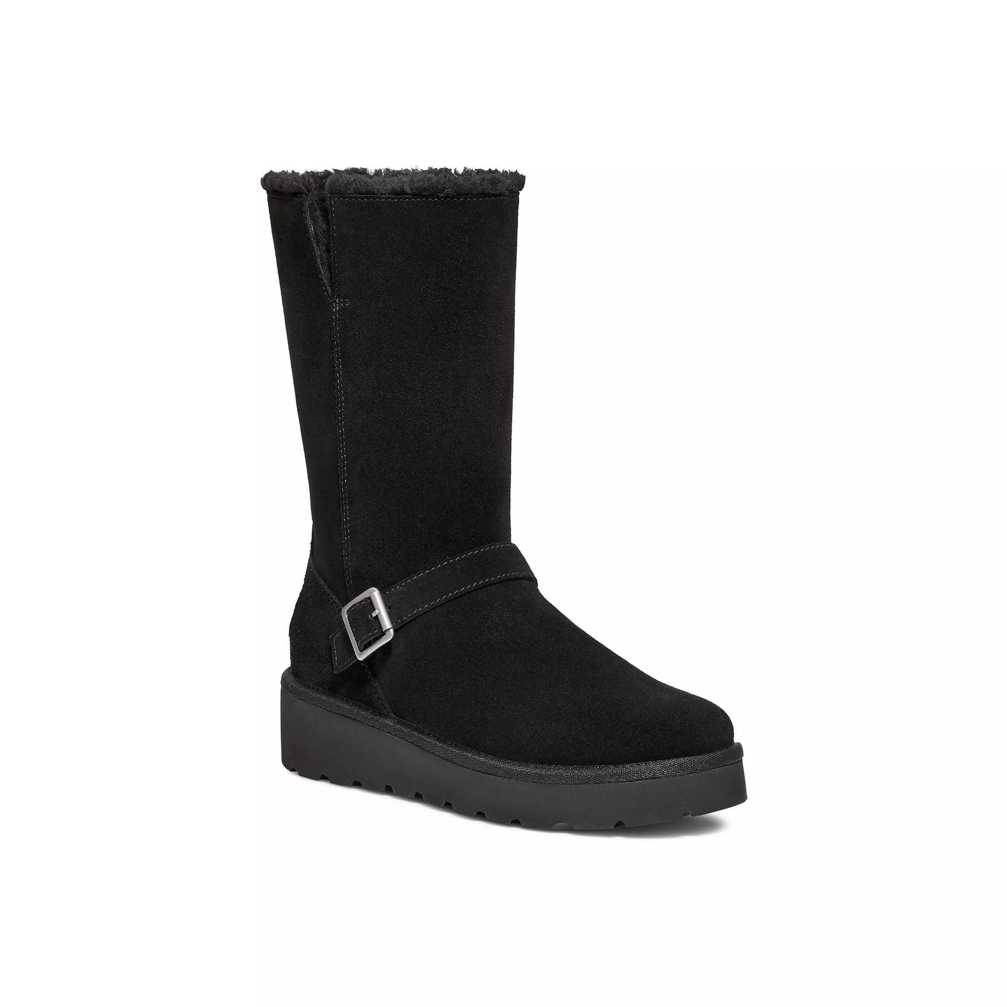 Koolaburra by UGG Kelissa Women's Tall Suede Boots, Size: 10, Black Product Image