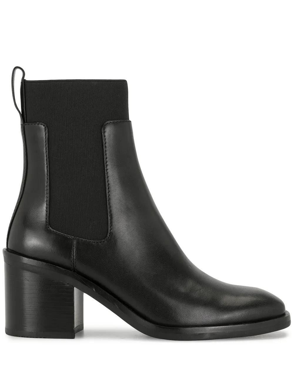 3.1 PHILLIP LIM 70mm Alexa Chelsea Booties In Black Ba001 Product Image