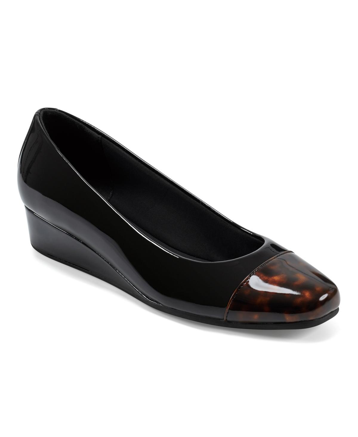 Easy Spirit Gracey Women's Low Wedge Dress Pumps, Size: 5, Blue Product Image