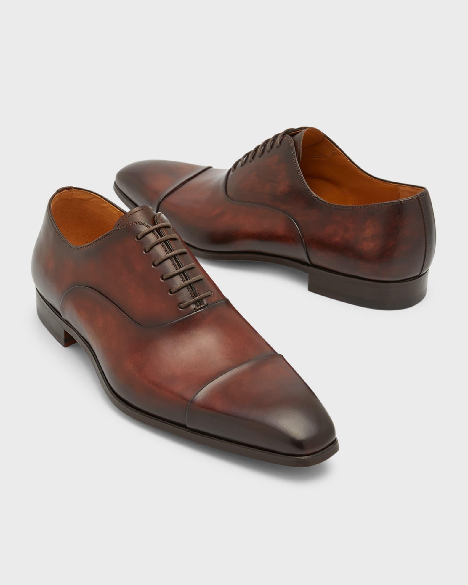 Men's Milos Cap Toe Leather Oxfords Product Image