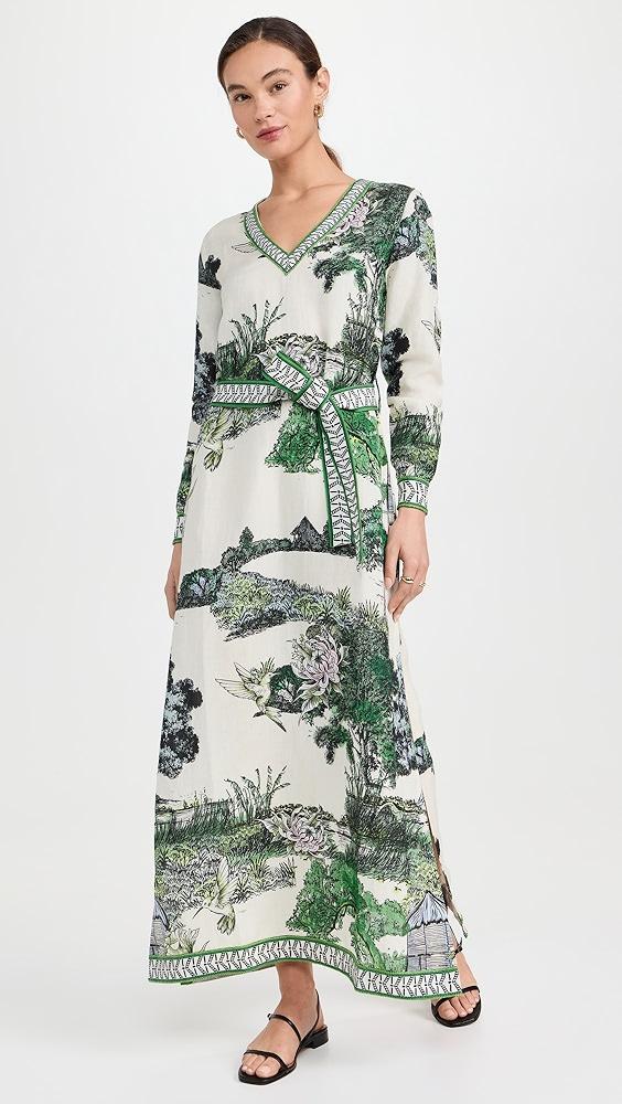 Las Sureñas V Neck Long Dress | Shopbop Product Image