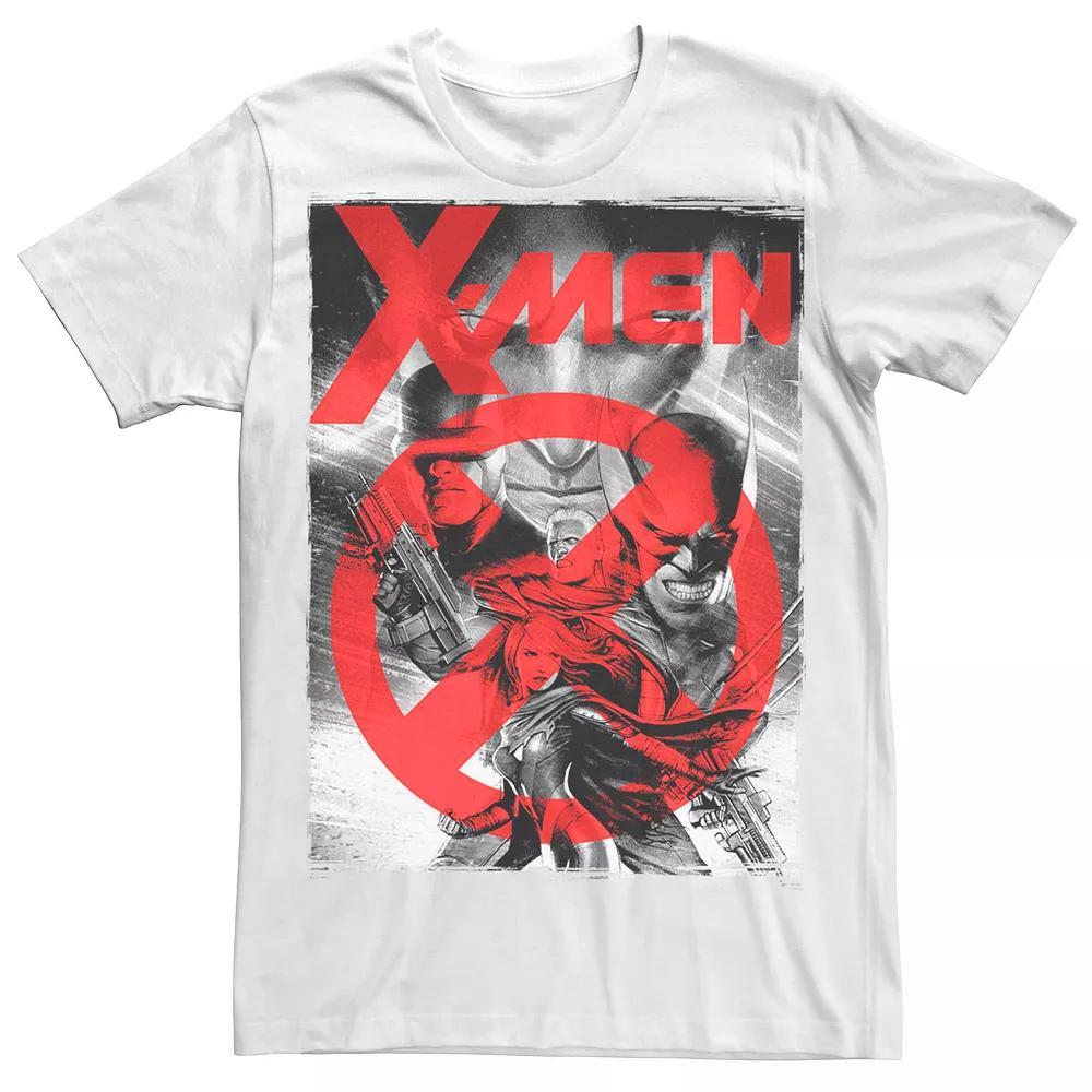 Men's Marvel's X-Men Dark Tonal Poster Tee, Size: XXL, White Product Image