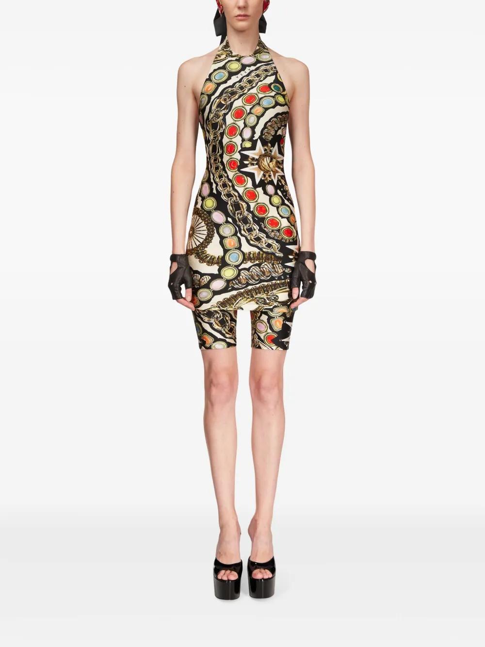gemstone-print minidress Product Image