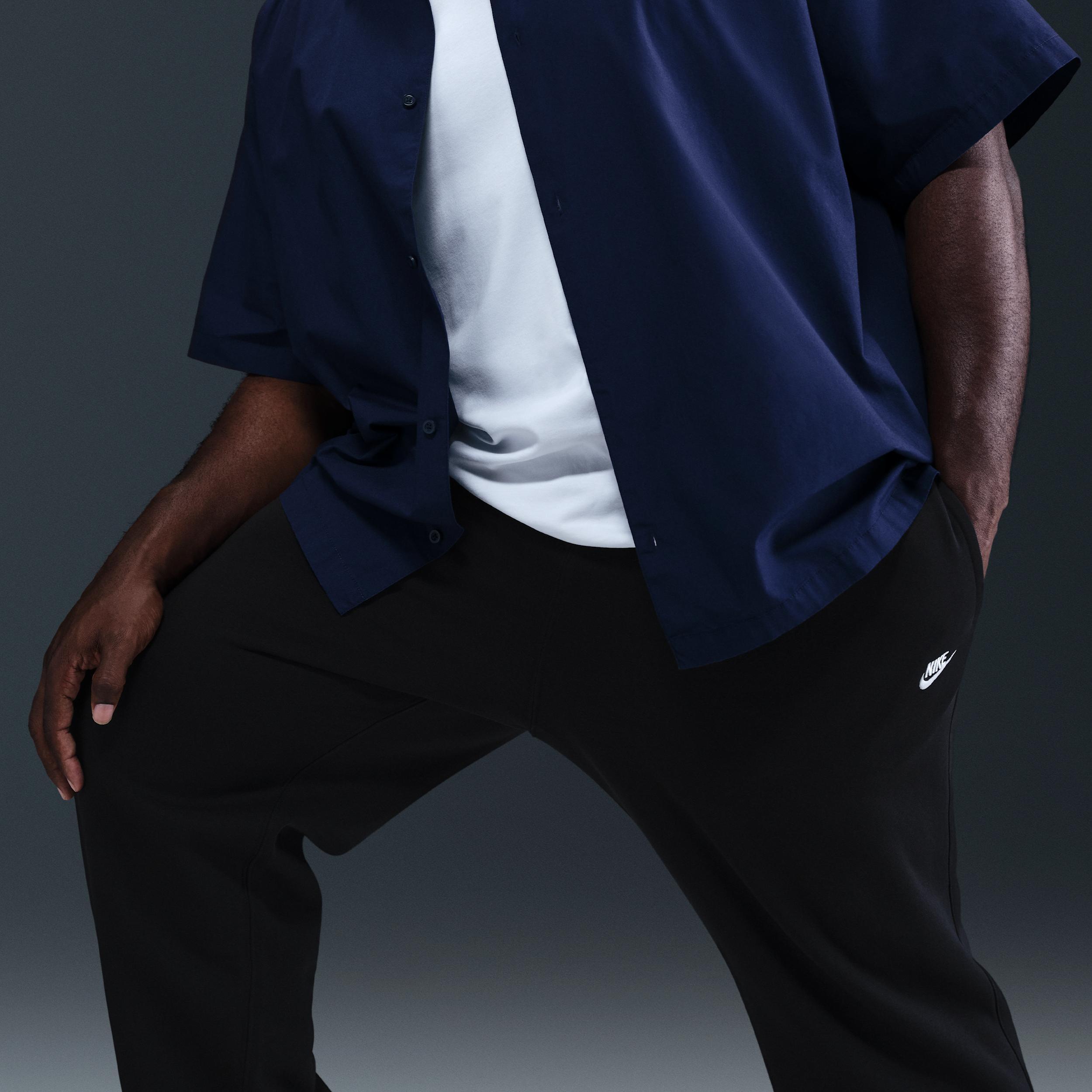 Nike Men's Club Open-Hem Fleece Pants Product Image