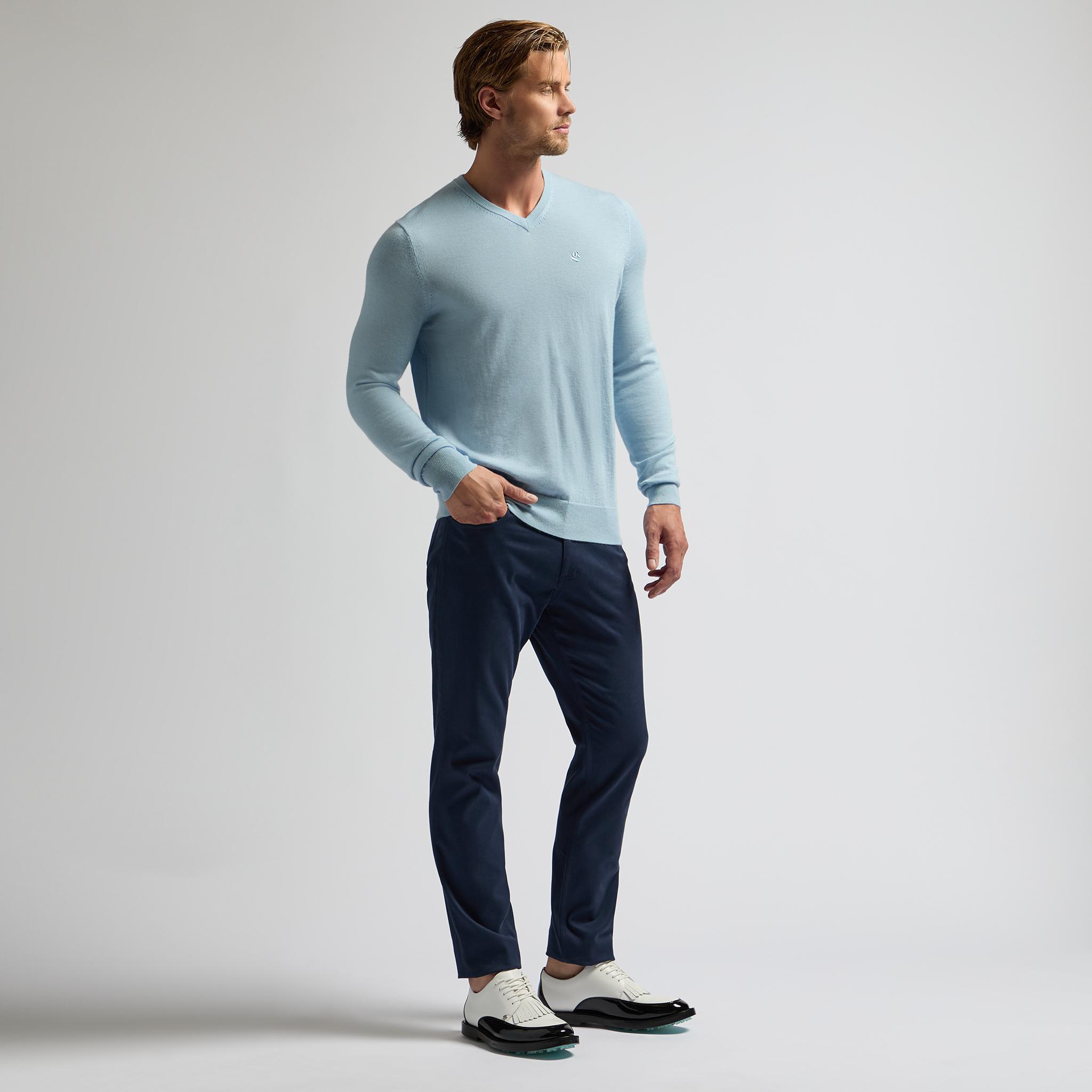 VERSE V NECK CASHMERE SWEATER Product Image