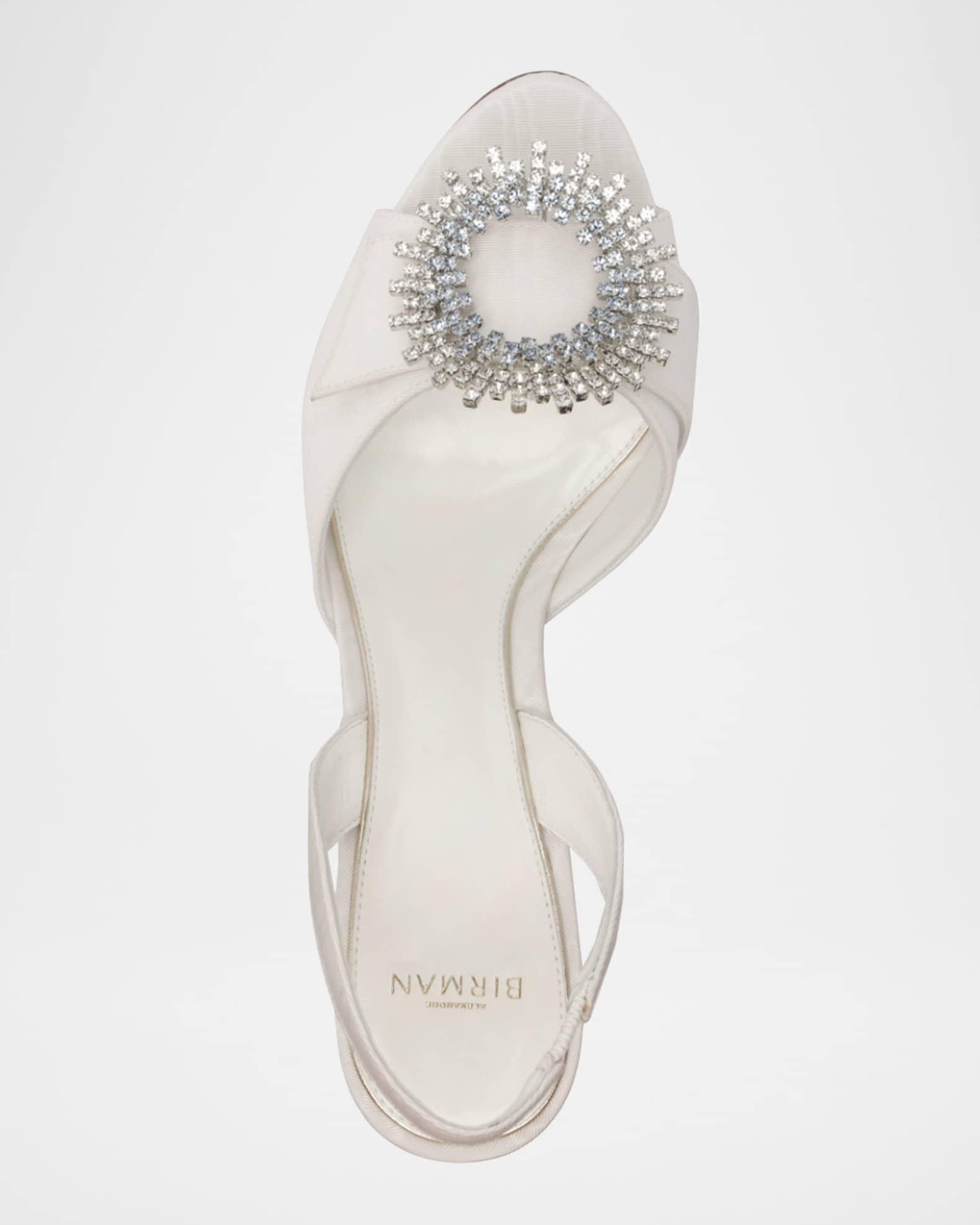 Easy Madelina Embellished Satin 85 Pumps Product Image