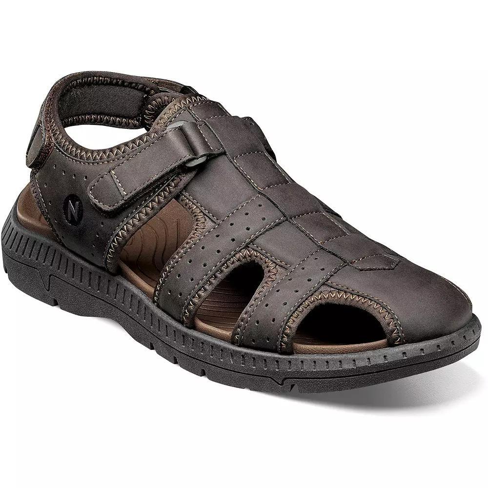 Nunn Bush® Laguna Men's Closed Toe Fisherman Sandals, Size: 11, Brown Product Image