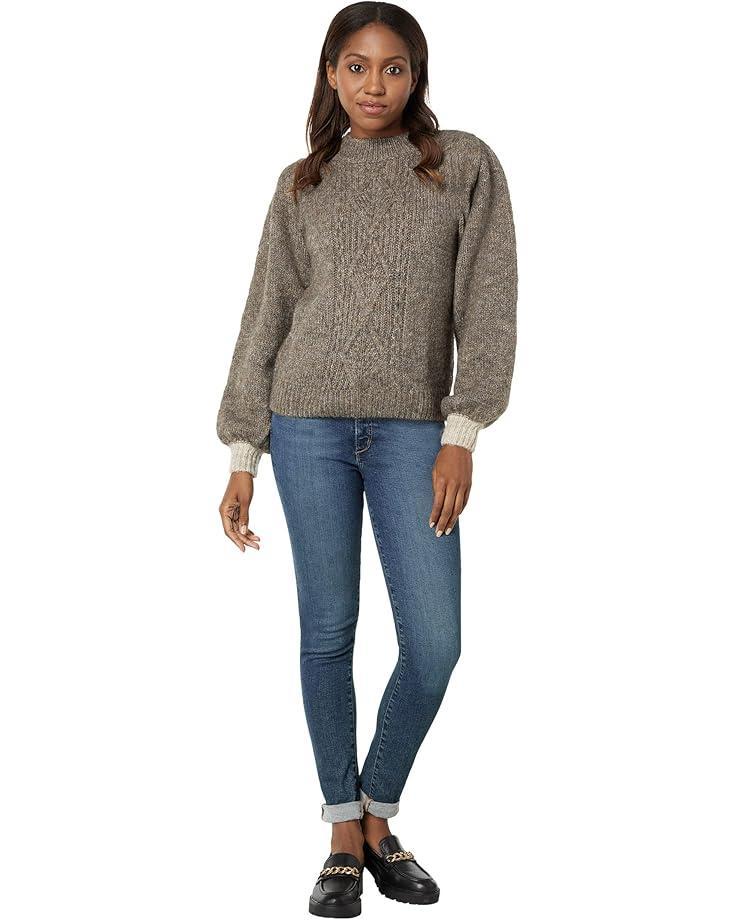 Ridgeknit Crossneck Pullover Product Image