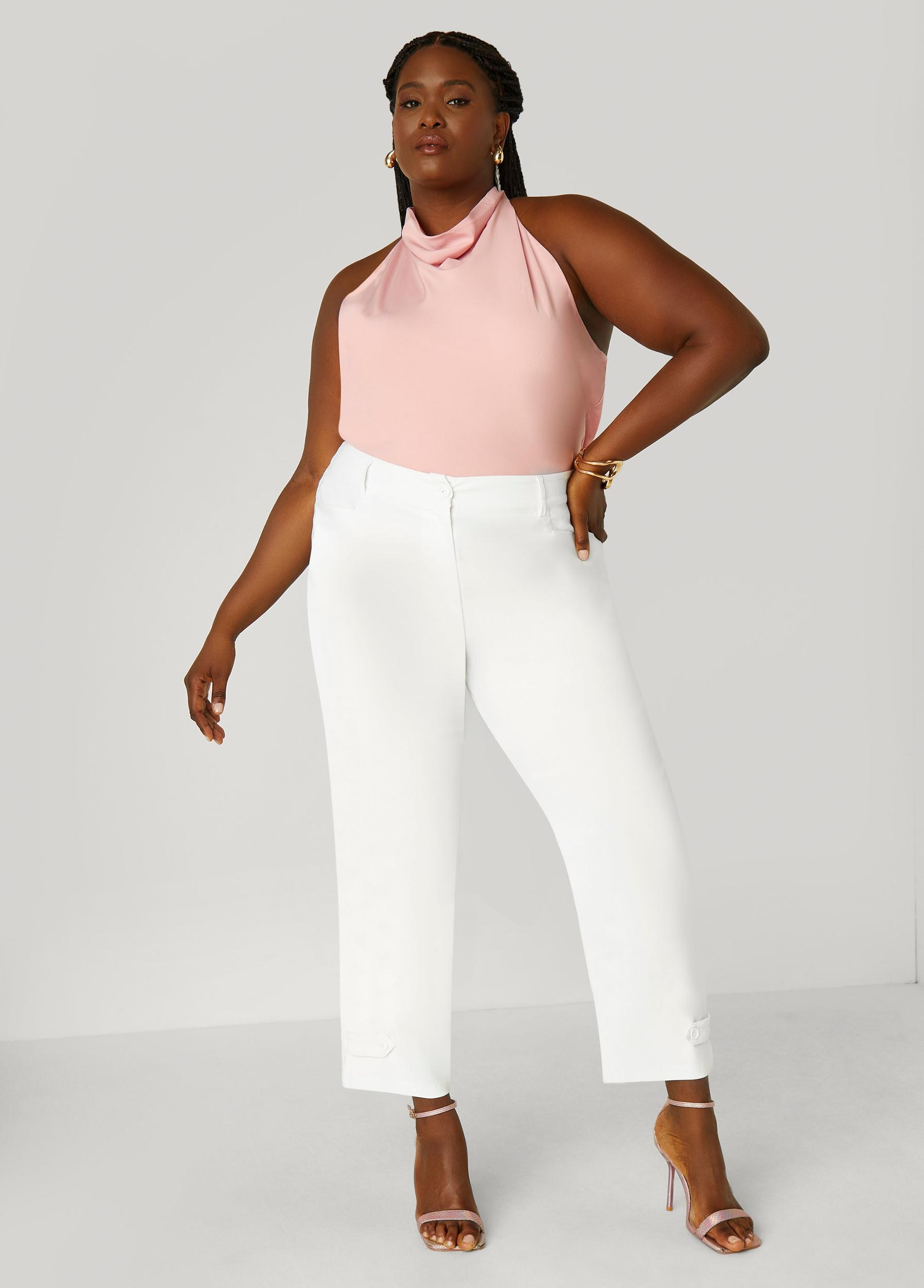Satin Cowl Neck Top Product Image