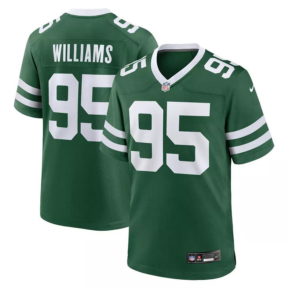 Men's Nike Quinnen Williams Legacy Green New York Jets Game Jersey, Size: XL Product Image