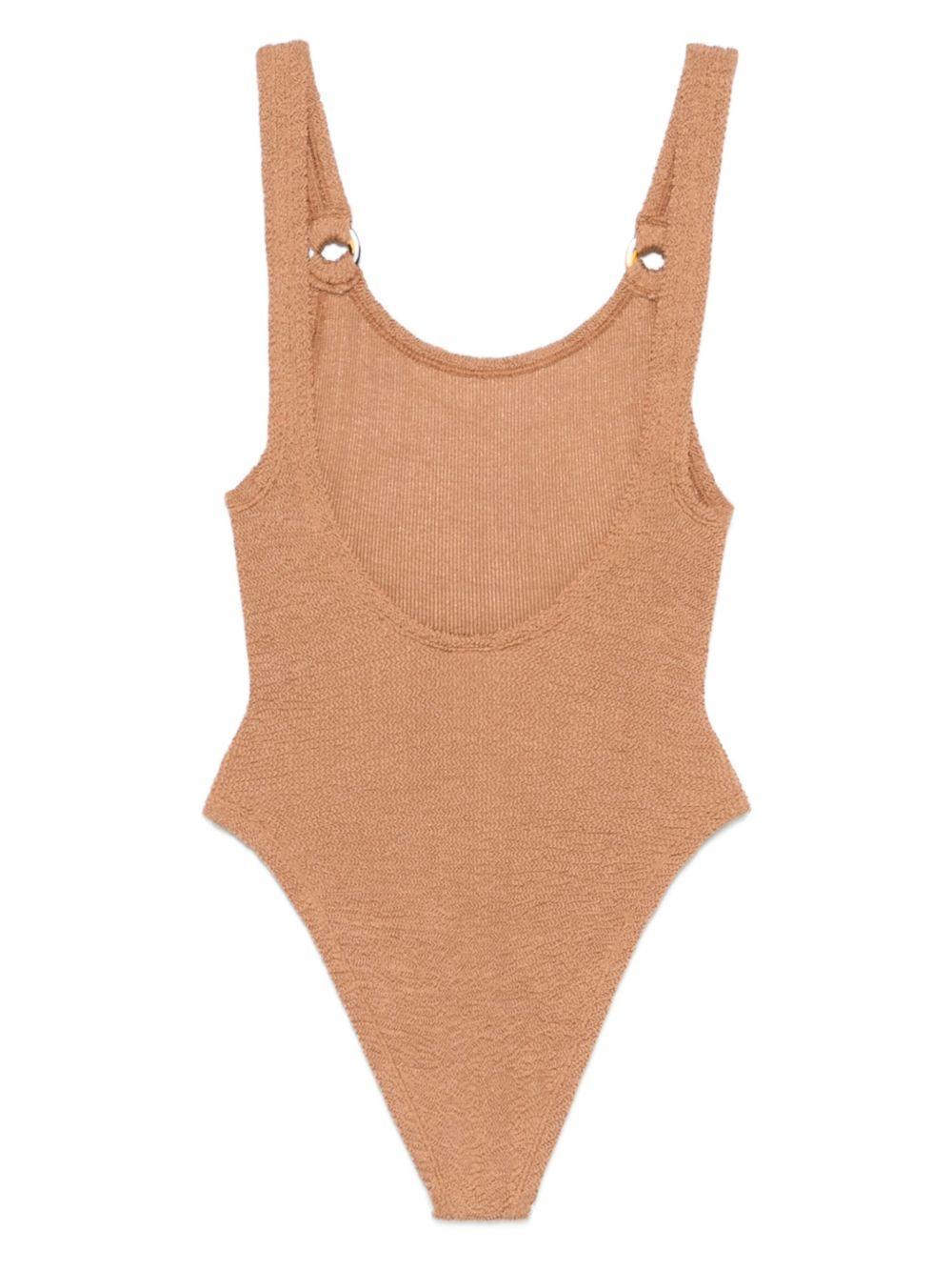 Domino ring-detail swimsuit Product Image