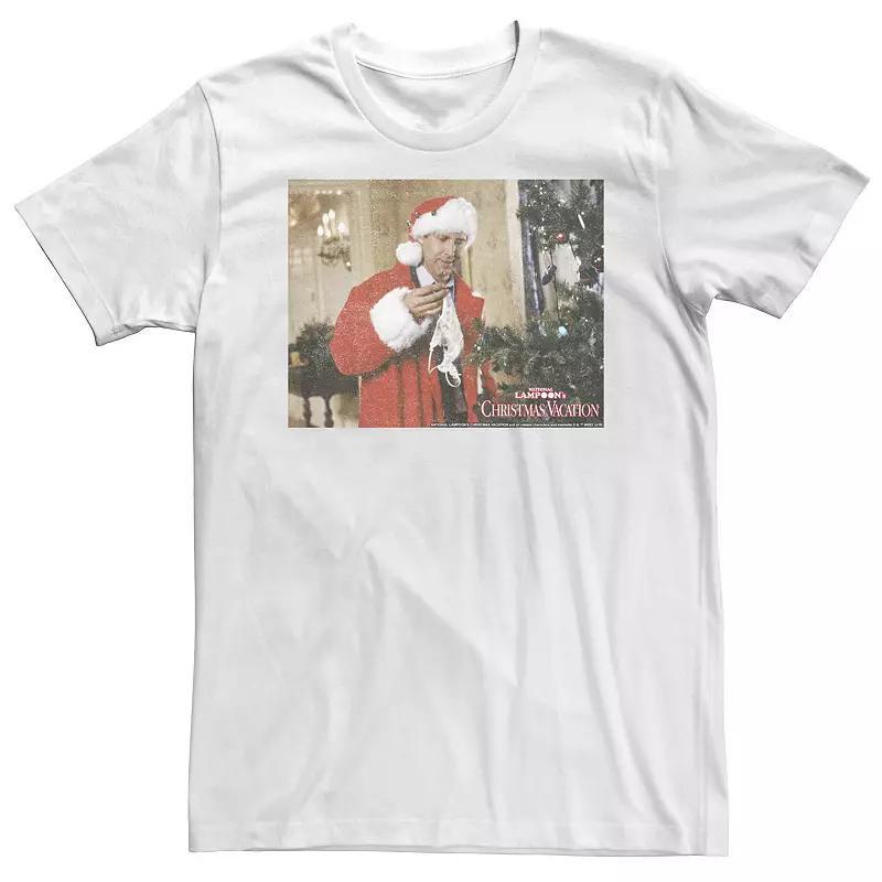 Big & Tall National Lampoon's Christmas Vacation Underwear Portrait Tee, Men's, Size: 4XLT, White Product Image