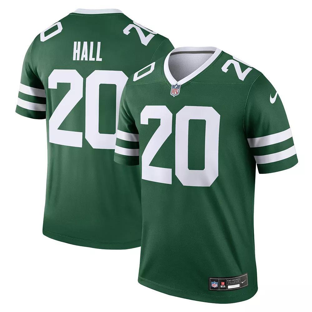 Men's Nike Breece Hall Legacy Green New York Jets Legend Jersey, Size: XL Product Image