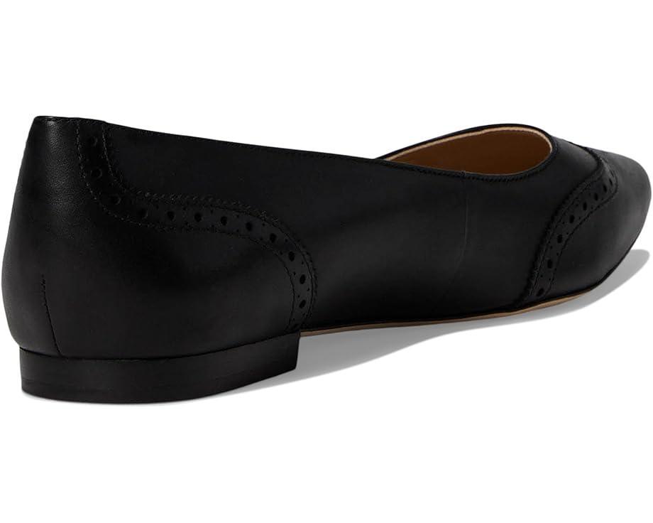 Double T Buckle Pointed Toe Flats Product Image