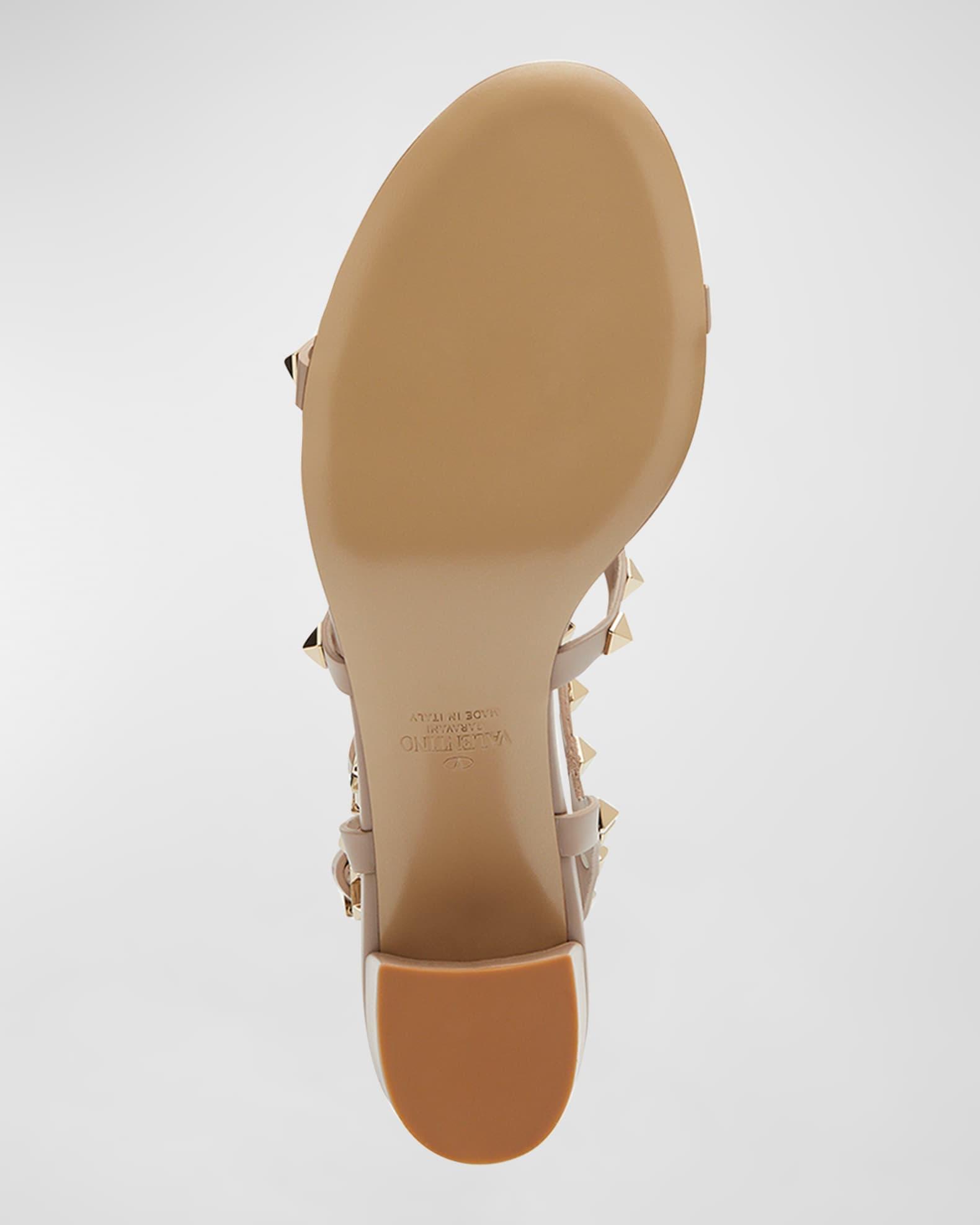 Rockstud Leather 60mm City Sandals Product Image