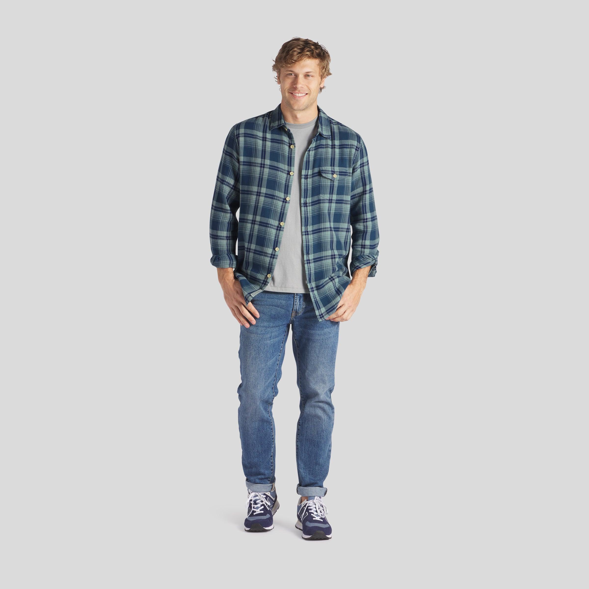Rugged Twill Shirt - Abyss Plaid Product Image