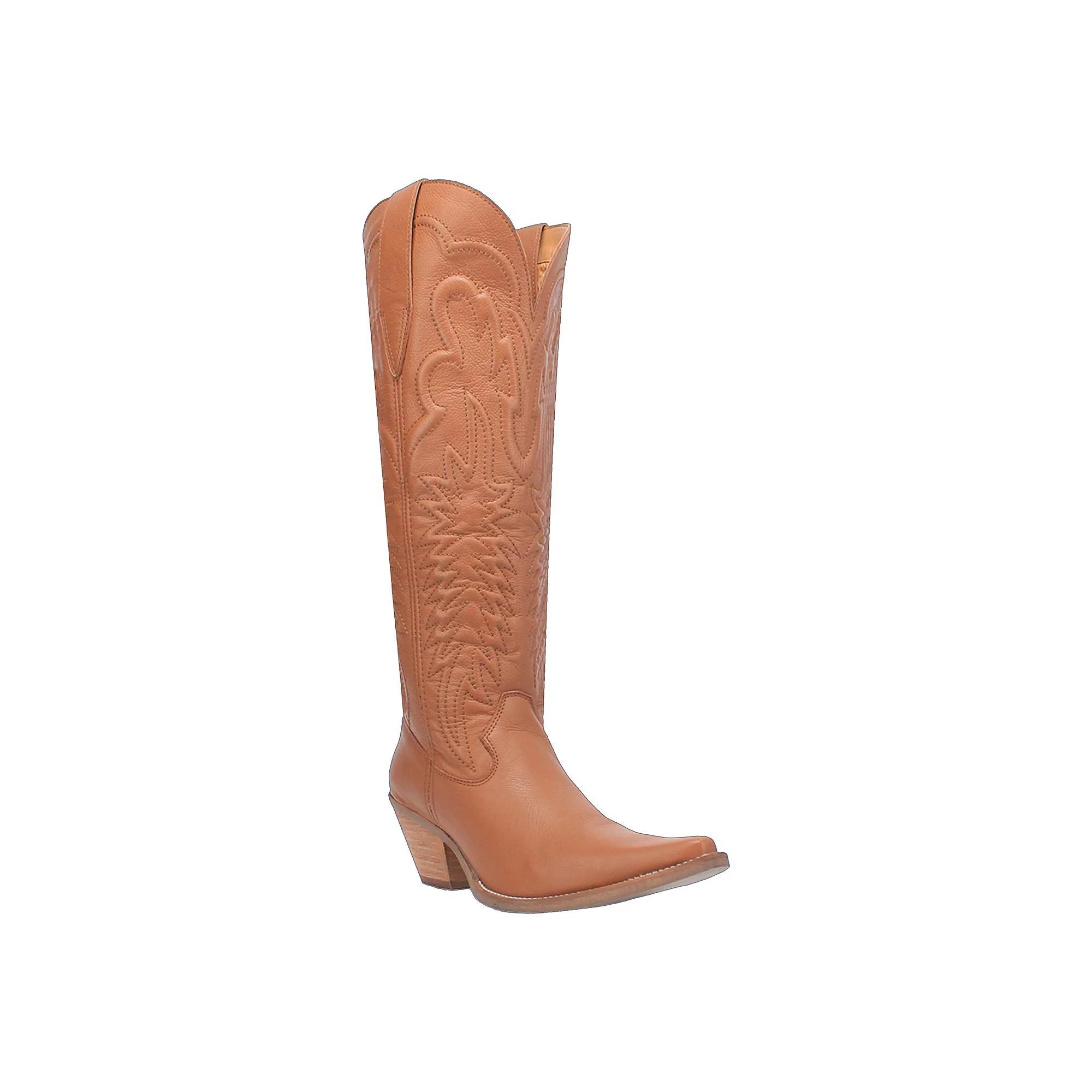 Women's Dingo Raisin Kane Leather Western Boots, Size: 7, Brown Product Image