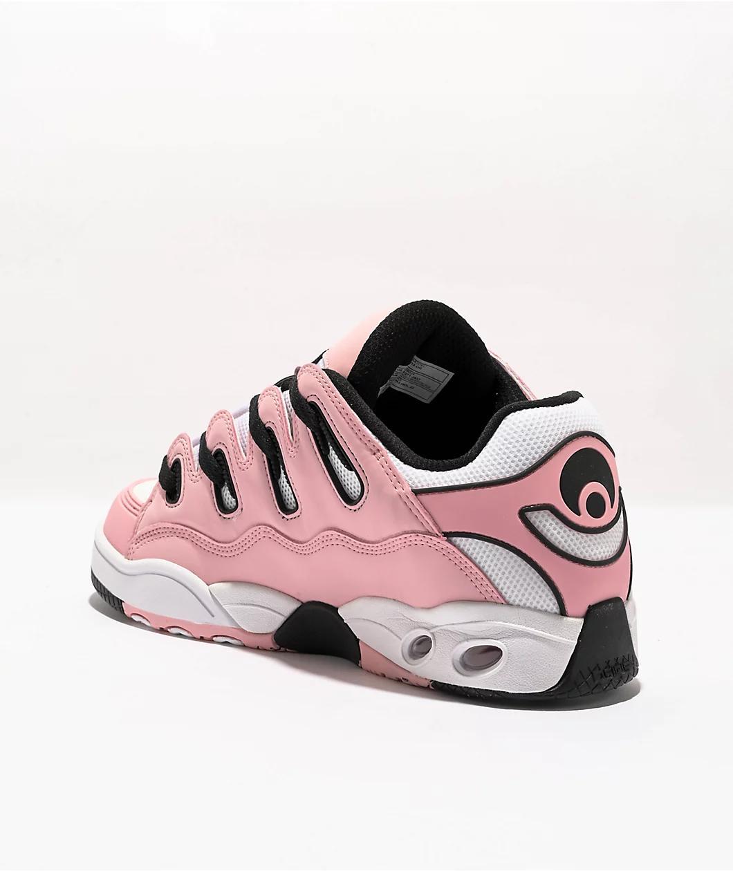 Osiris D3 OG Rose, White & Black Skate Shoes Product Image