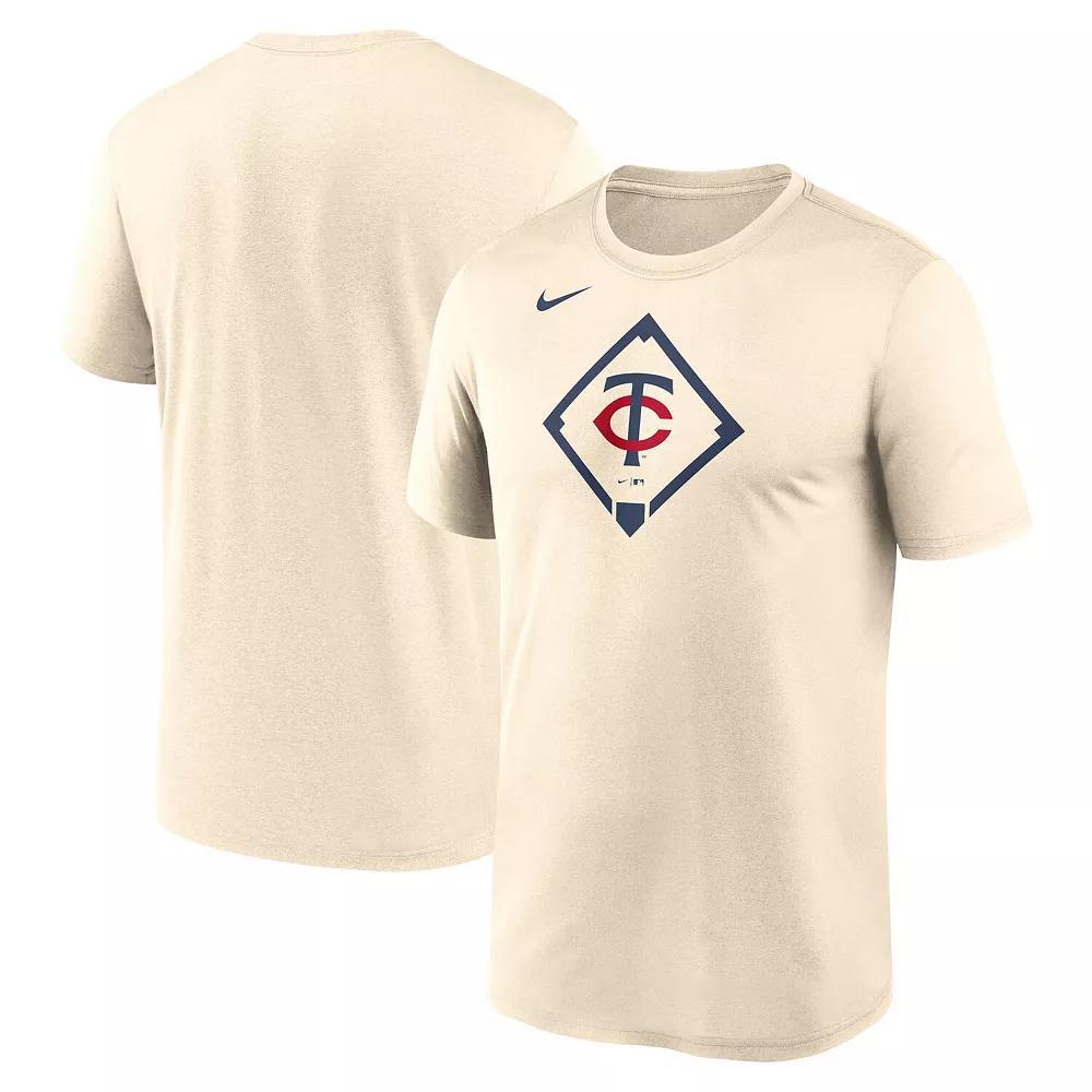 Men's Nike Cream Minnesota Twins Icon Legend Performance T-Shirt, Size: 3XL, Beige Product Image