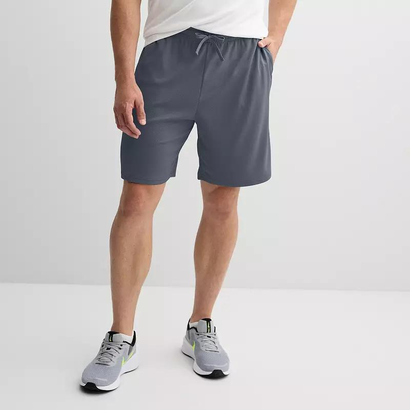 Men's Tek Gear® 9 in. Mesh Shorts, Size: XL, Lost Lagoon Product Image