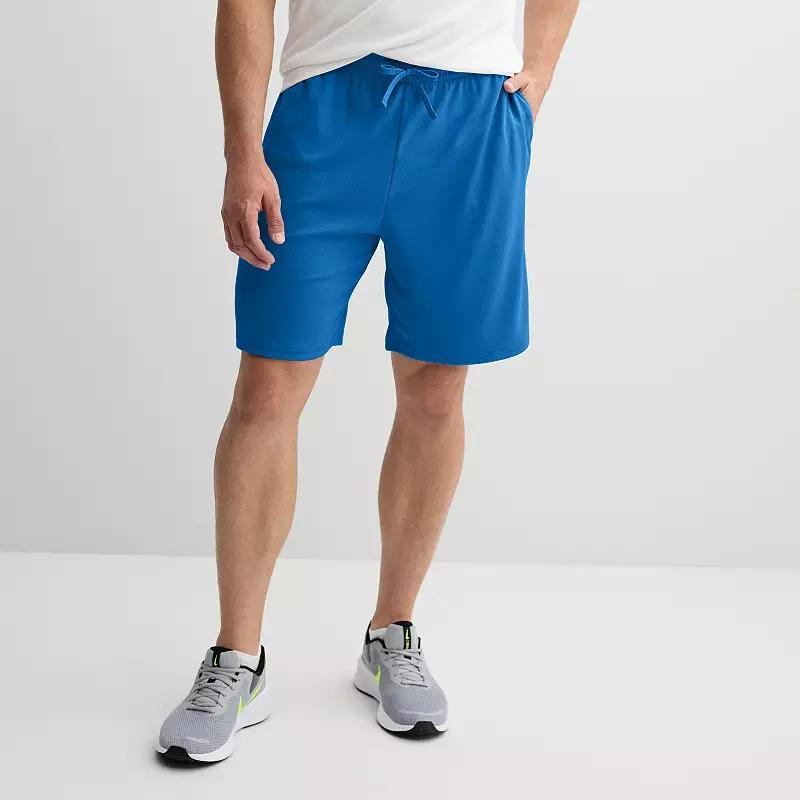 Men's Tek Gear® 9 in. Mesh Shorts, Size: XL, Lost Lagoon Product Image