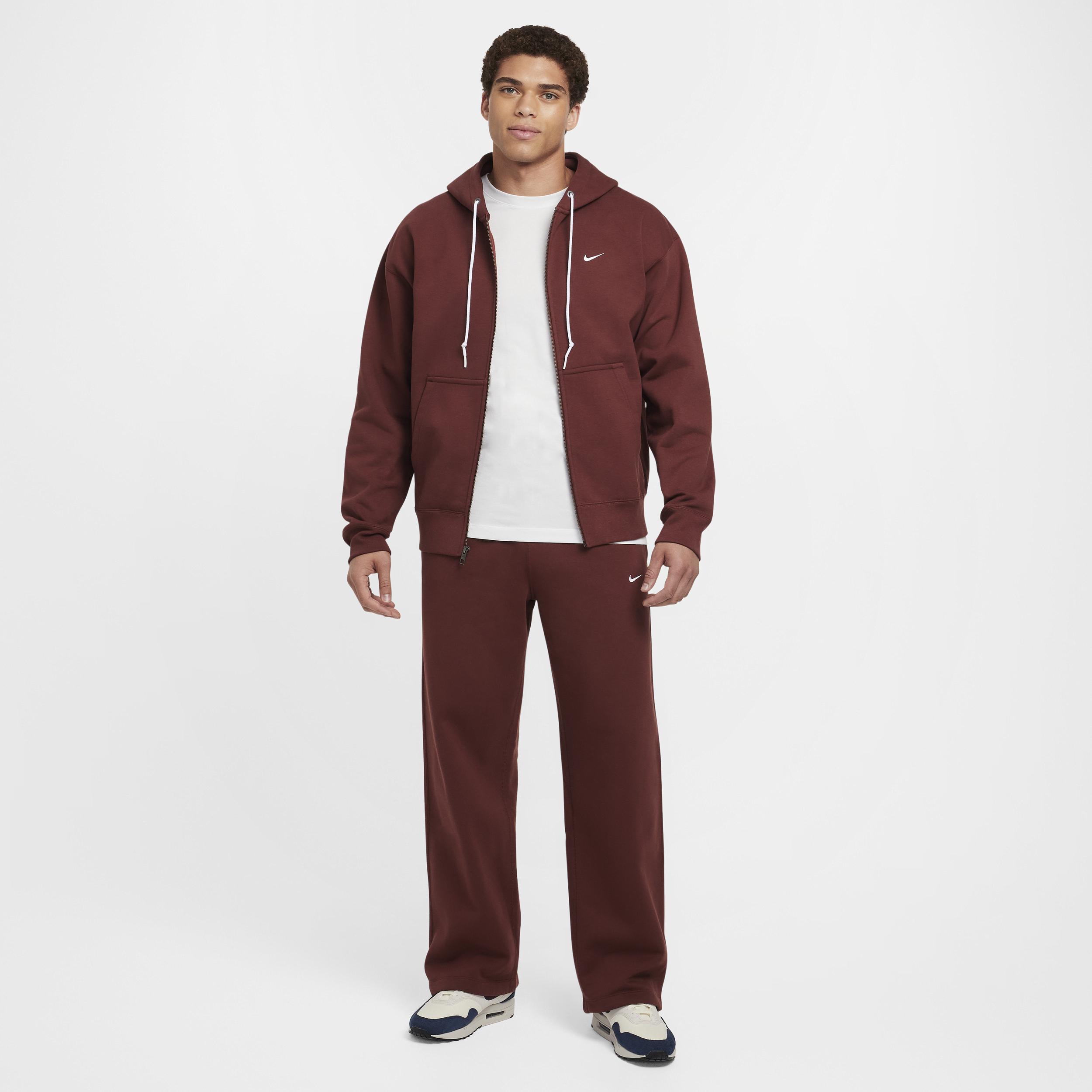 Nike Solo Swoosh Men's Full-Zip Hoodie Product Image