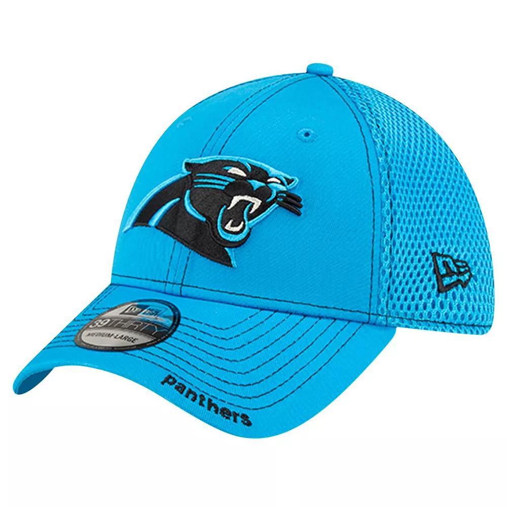 Men's New Era Blue Carolina Panthers Neo 39THIRTY Flex Hat, Size: Large/XL Product Image