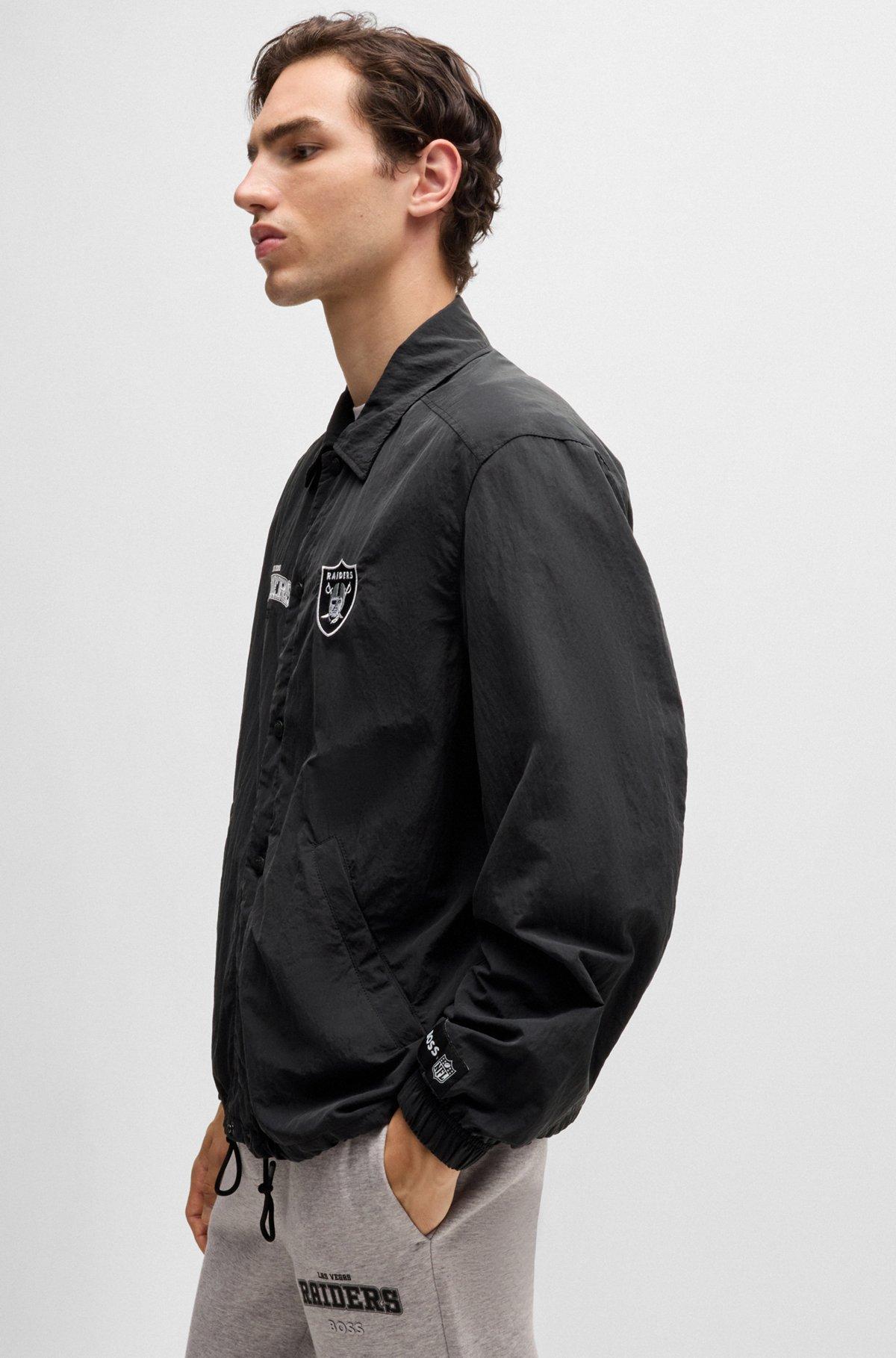 BOSS x NFL water-repellent jacket with embroidered branding Product Image