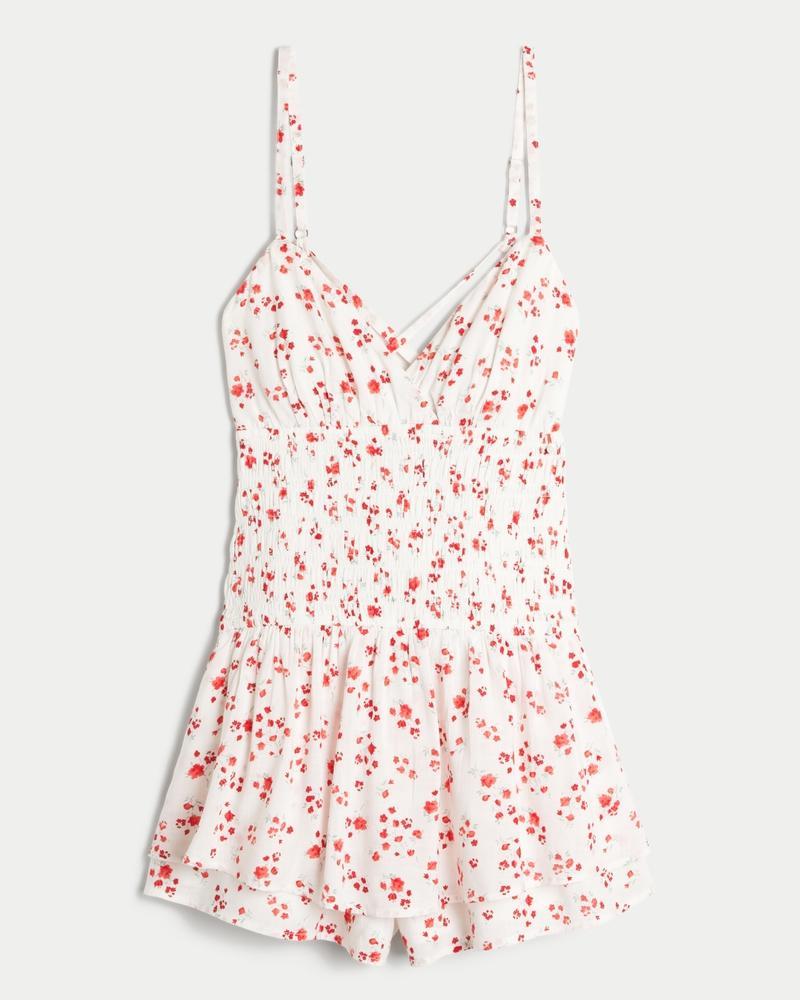 Channeled Drop-Waist Romper Product Image