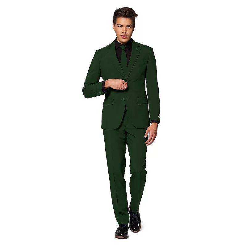 Mens OppoSuits Slim-Fit Solid Suit & Tie Set Product Image