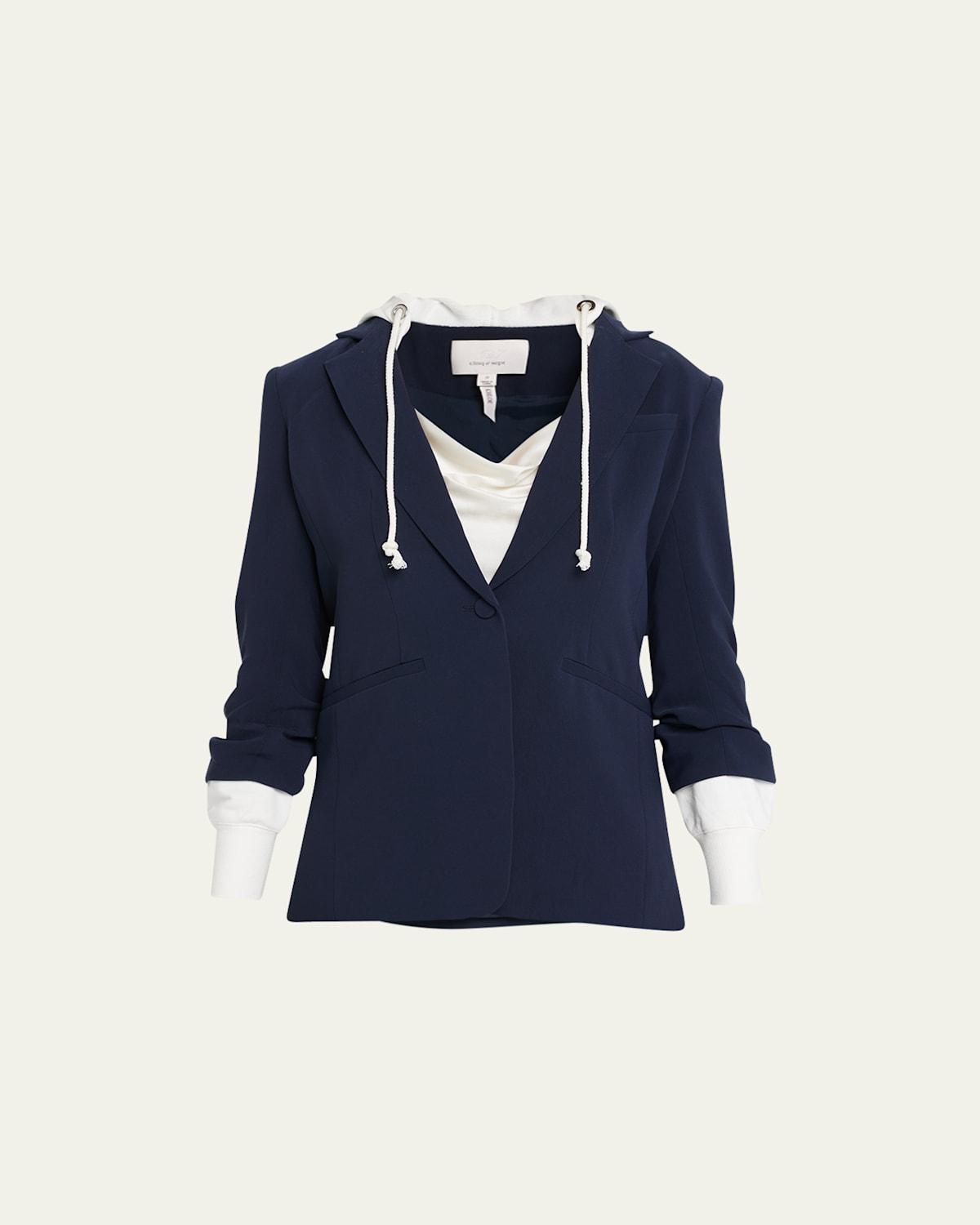 Cinq a Sept Khloe Hooded Blazer Product Image