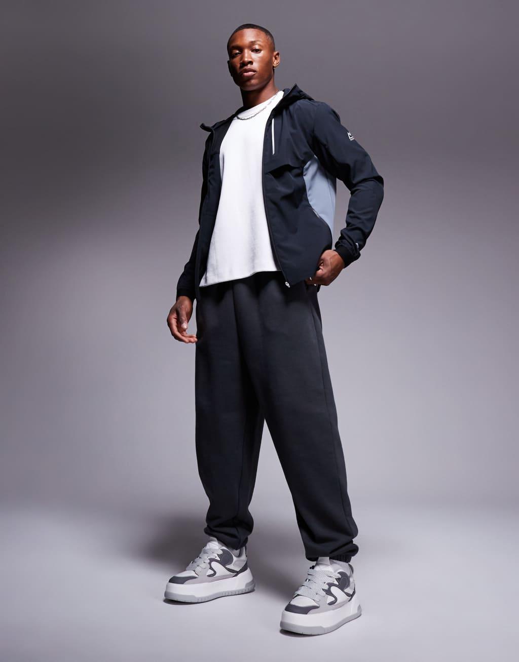 Marshall Artist elevate track top in black  Product Image