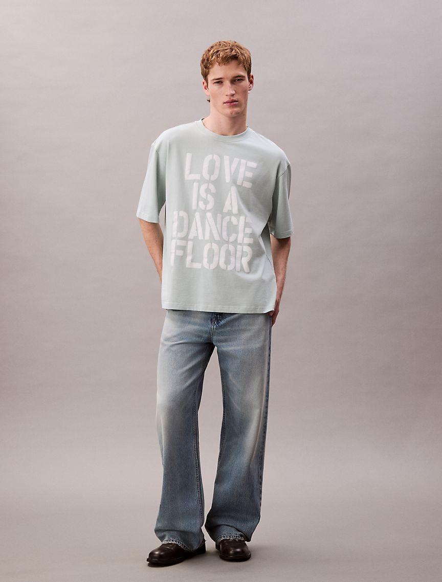 Marc Hundley Pride Love Is A Dance Floor Relaxed T-Shirt Product Image