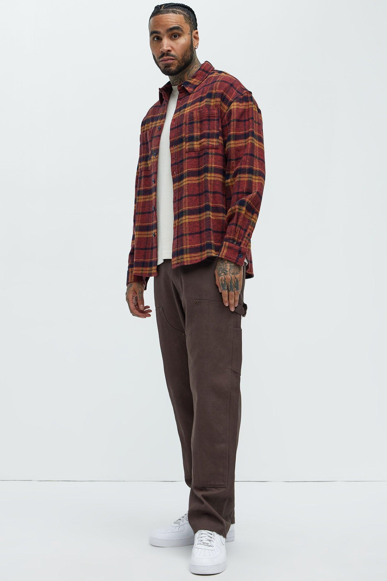 Yuill Plaid Flannel Shirt - Multi Color Product Image