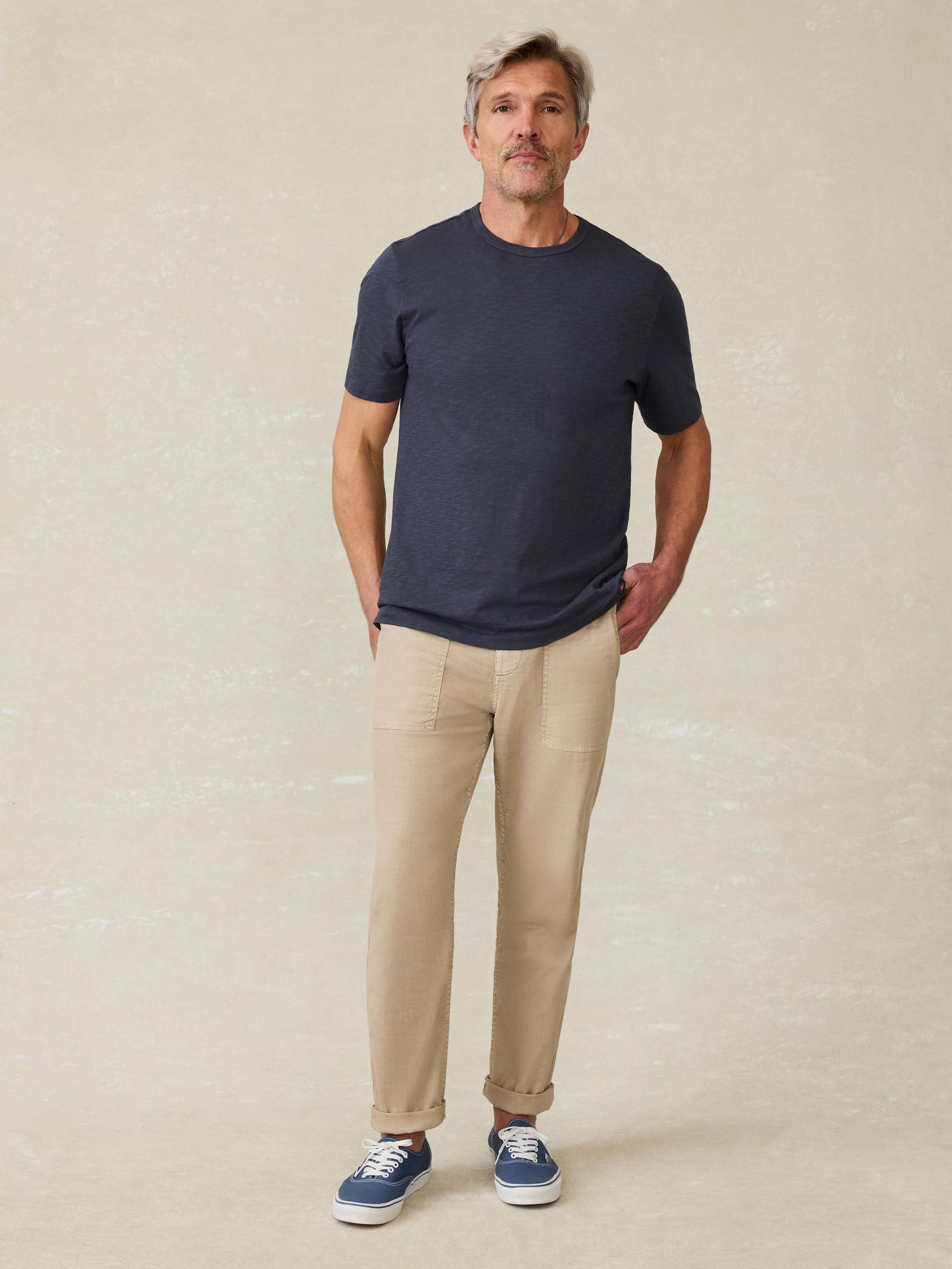 Sunwashed Tee - Dune Navy Male Product Image