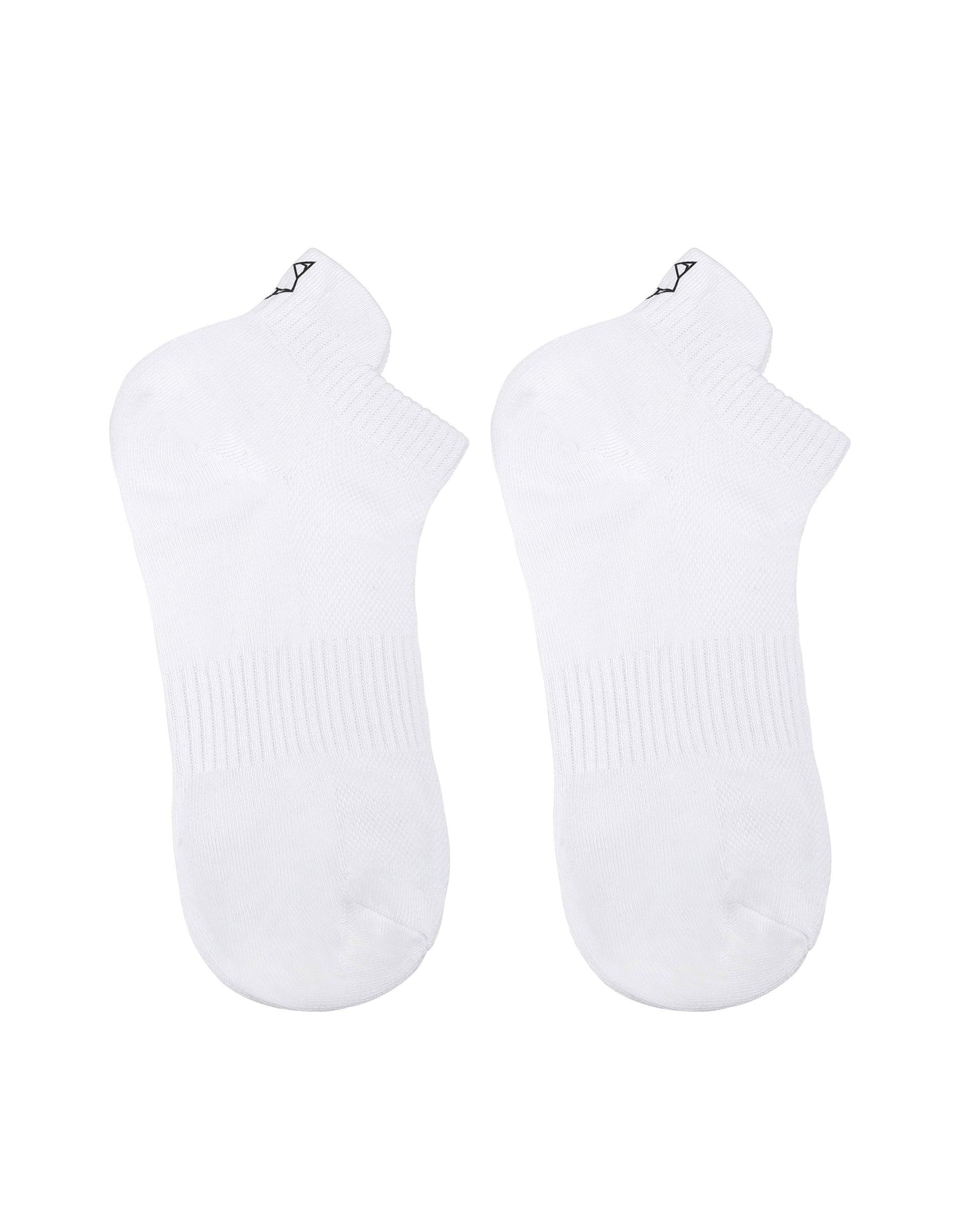 3 Pack Womens Egyptian Cotton Ankle Socks White Product Image