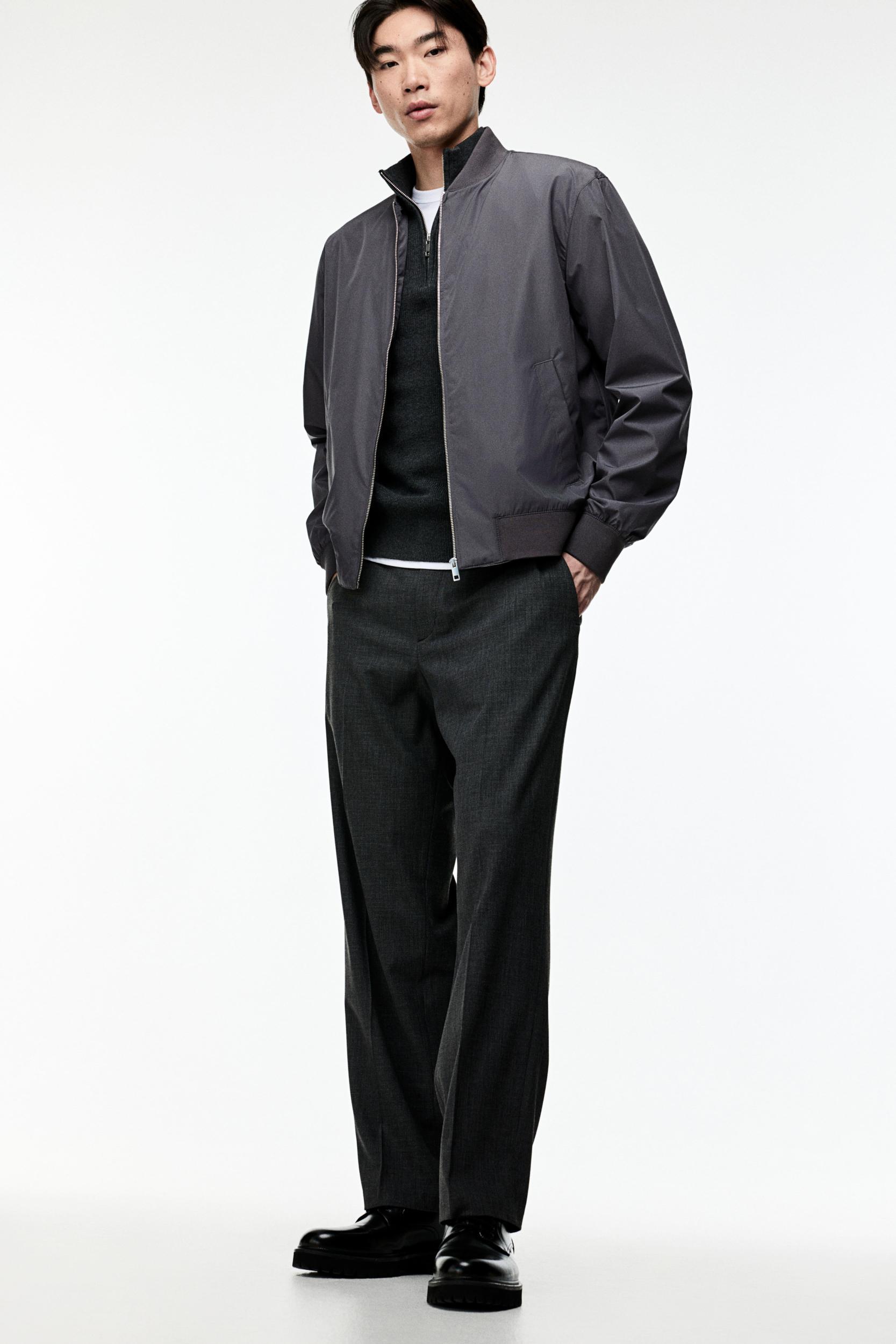 Regular Fit Bomber Jacket Product Image