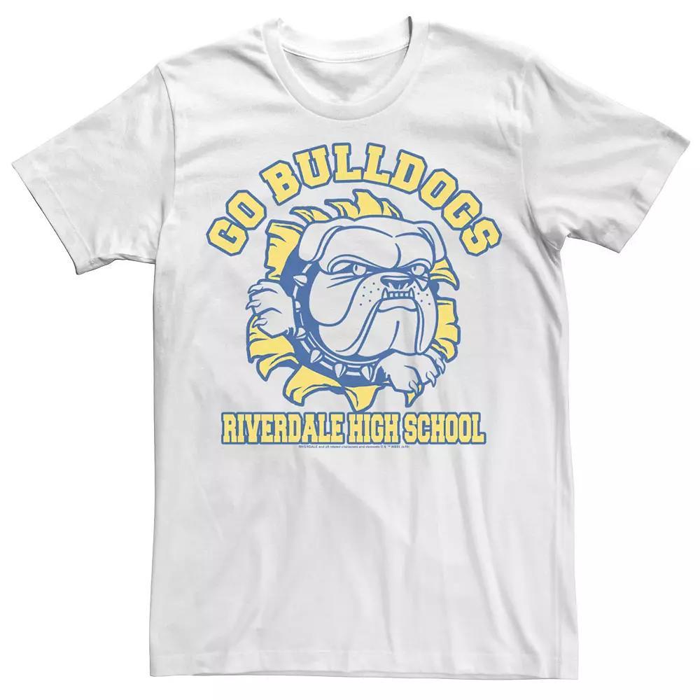 Men's Archie Riverdale High School Bulldogs Tee, Size: Medium, White Product Image