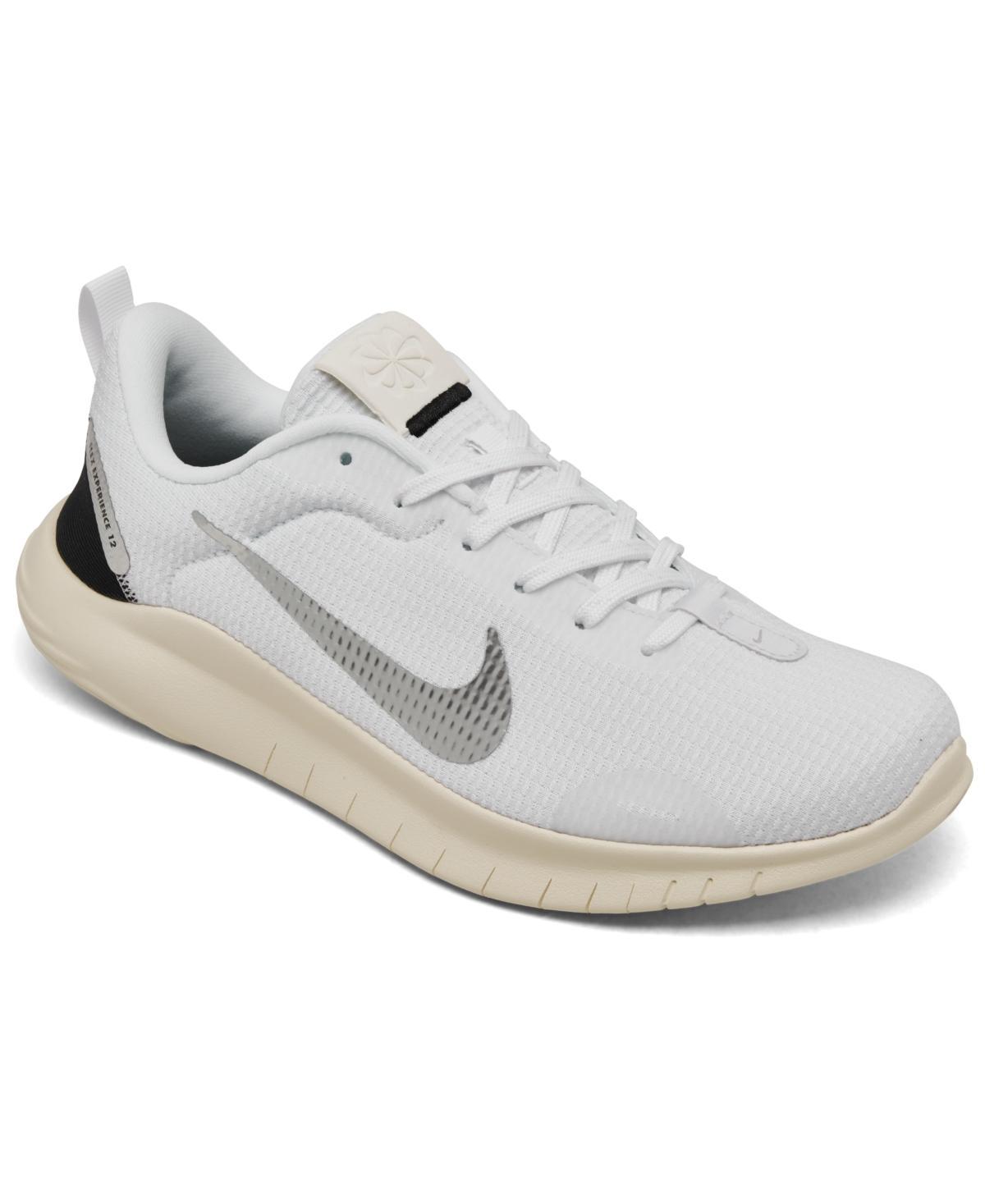Nike Women's Flex Experience Run 12 Running Shoes in White/White Size 9.0 Knit Product Image