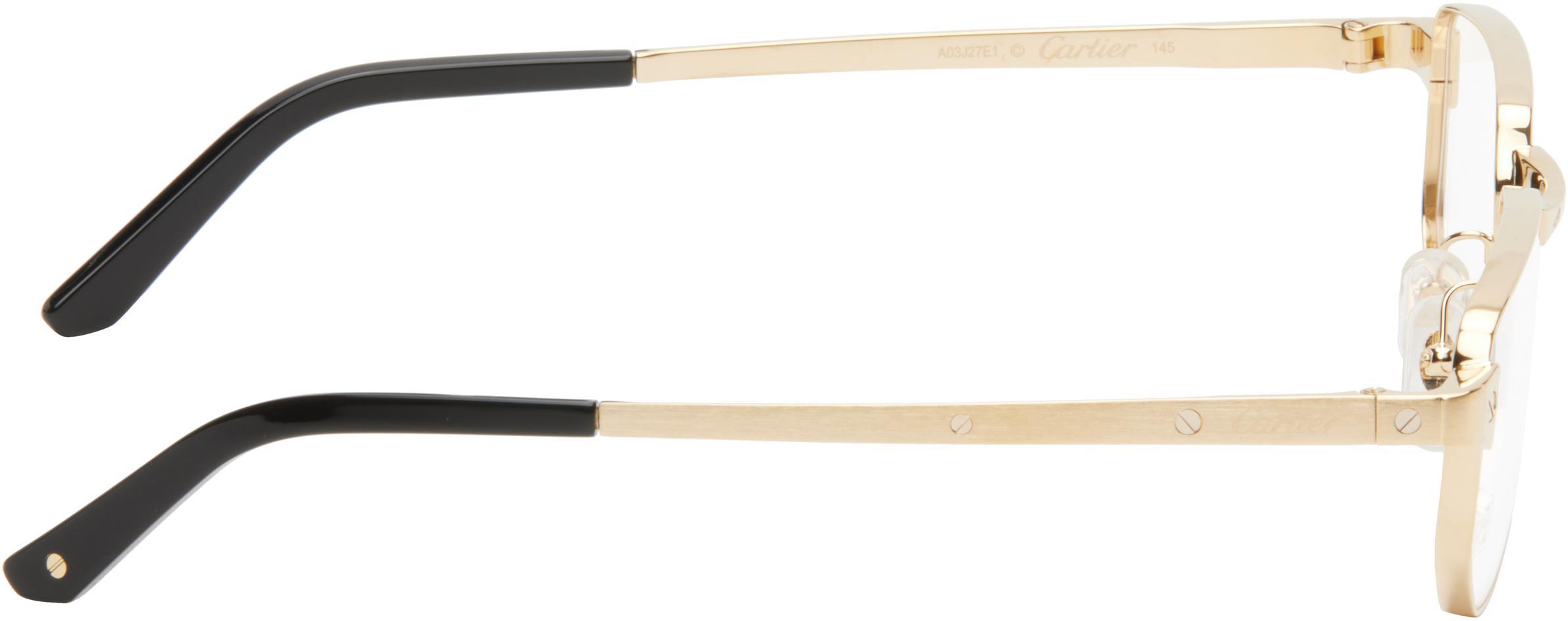 CARTIER Gold Ct0481o Glasses Product Image