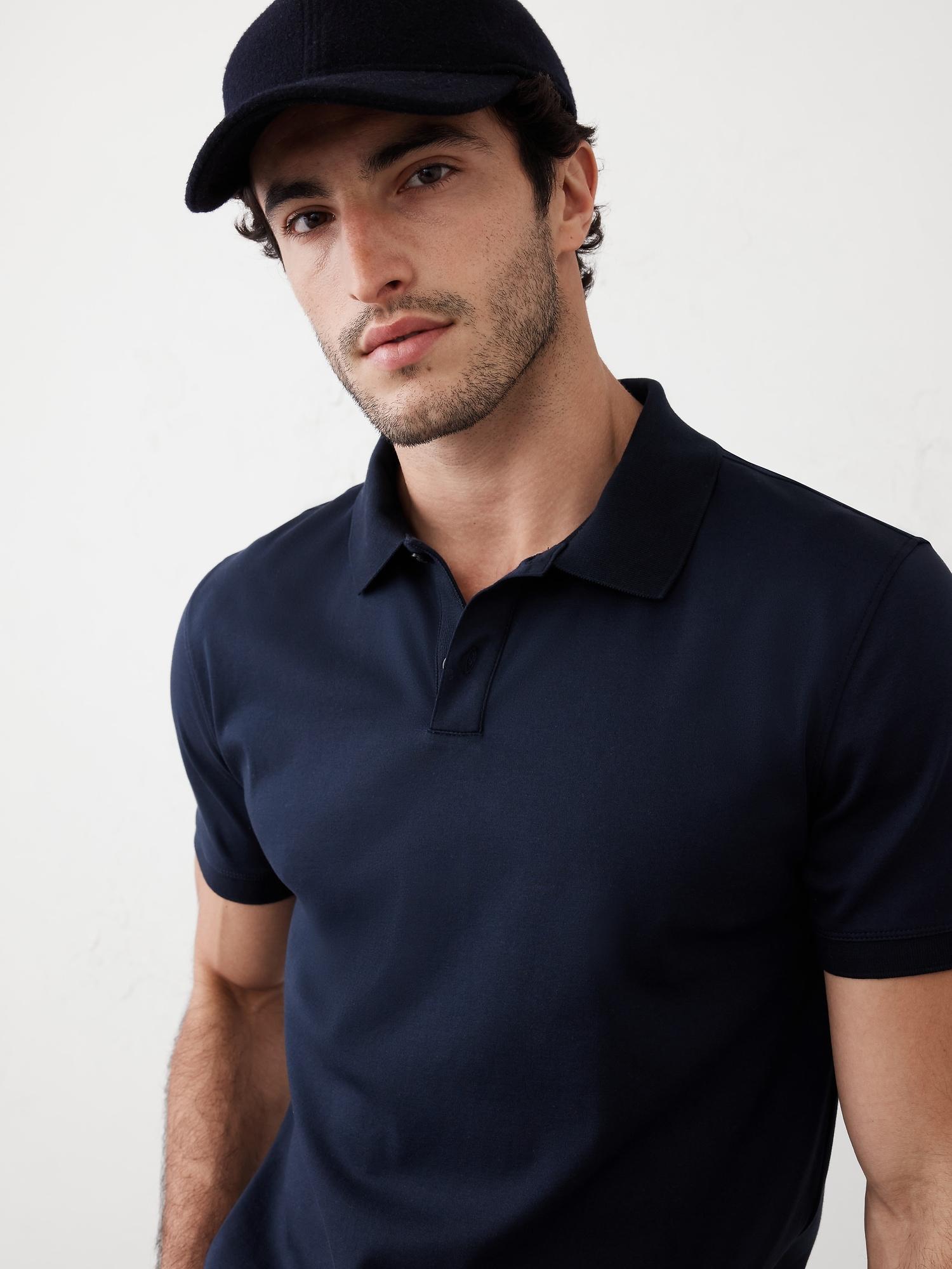 Slim Luxe Touch Polo Product Image