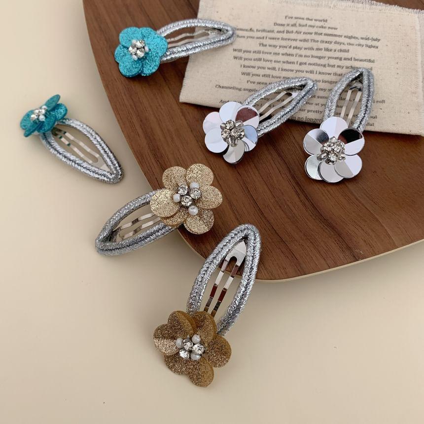 Floral Hair Clip Set Product Image